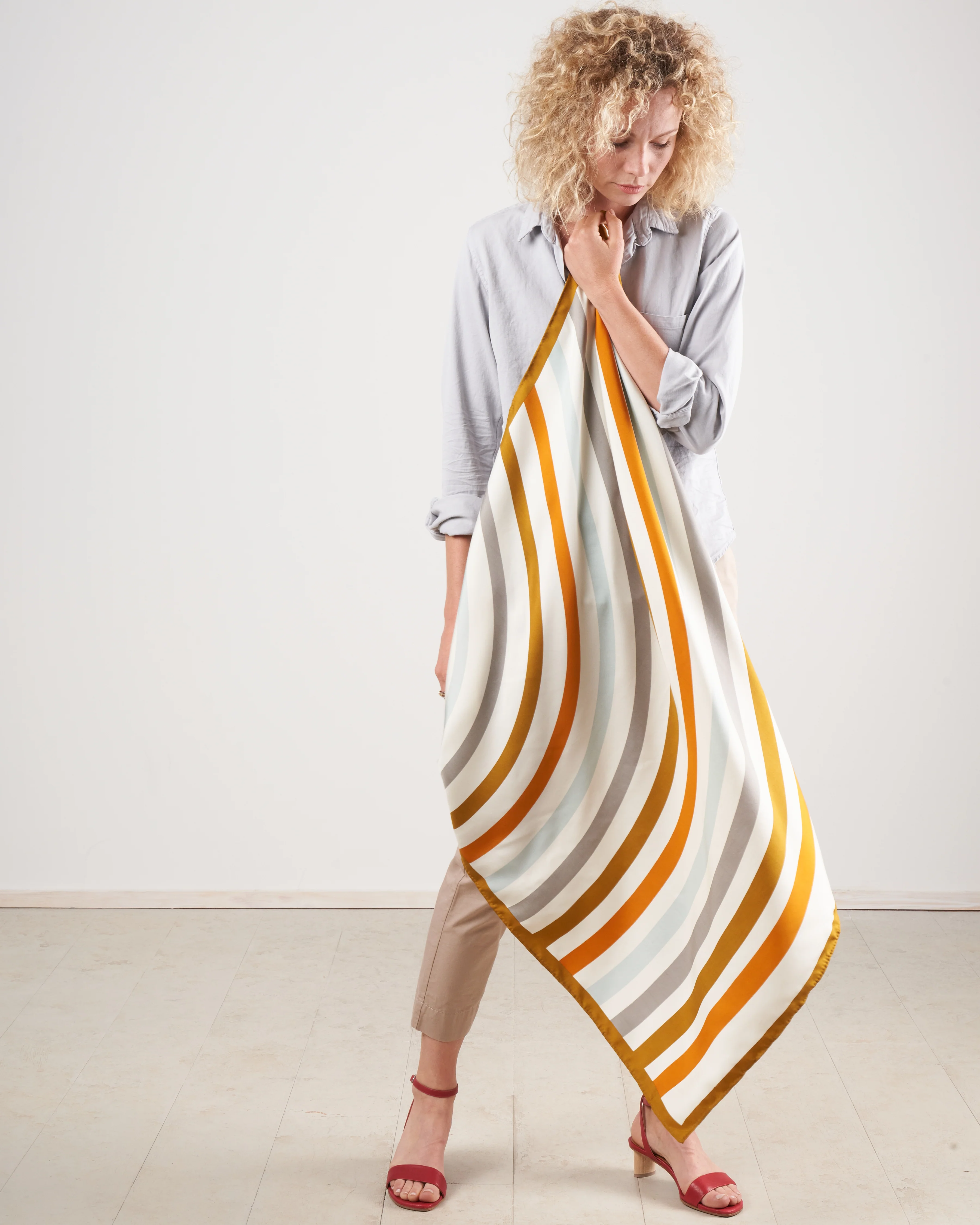 silk scarf - firefly - Image 2