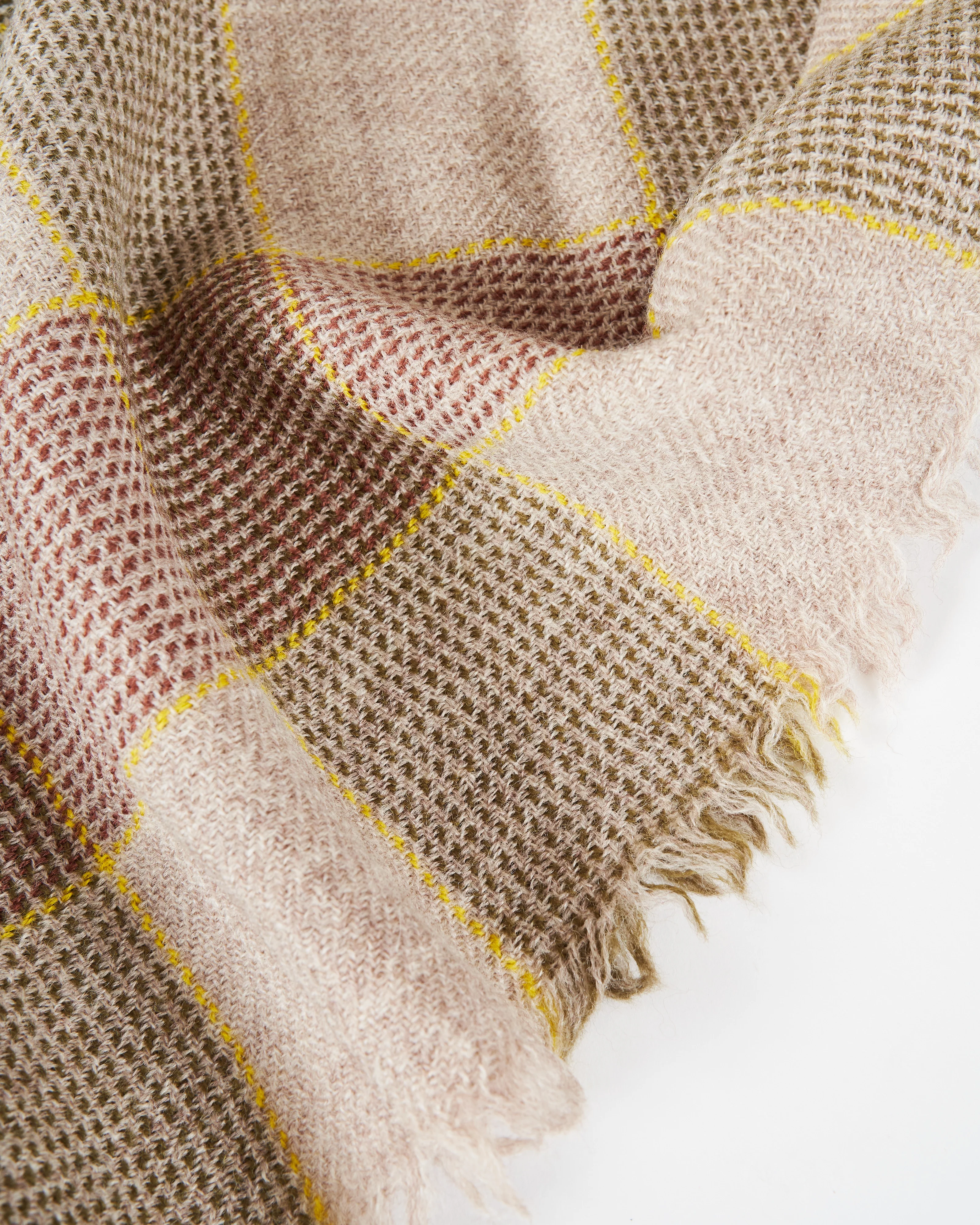 plaid design 56 wool blanket - Image 2