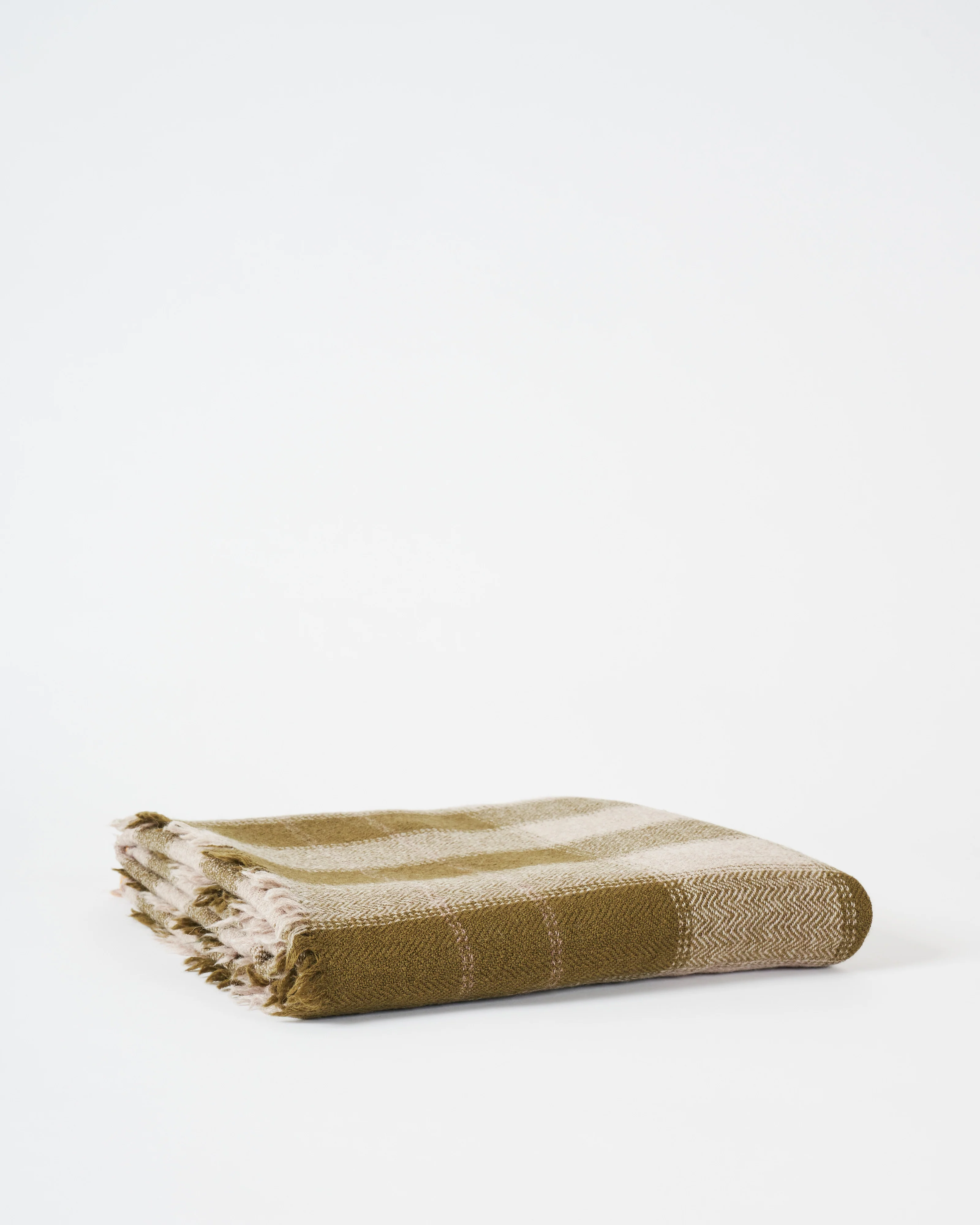 plaid design 57 wool blanket - Image 3