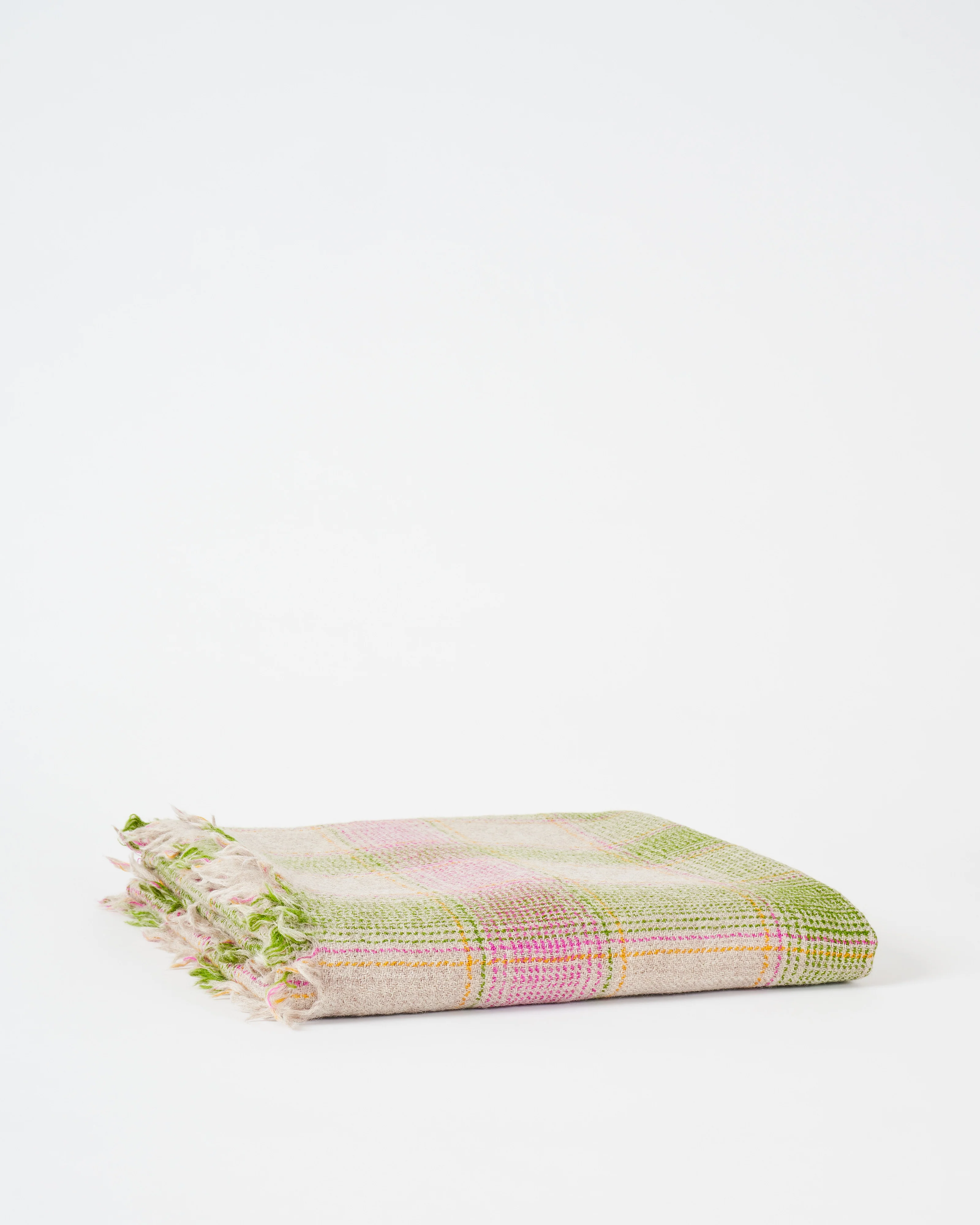 plaid laine 67 blanket - Image 3