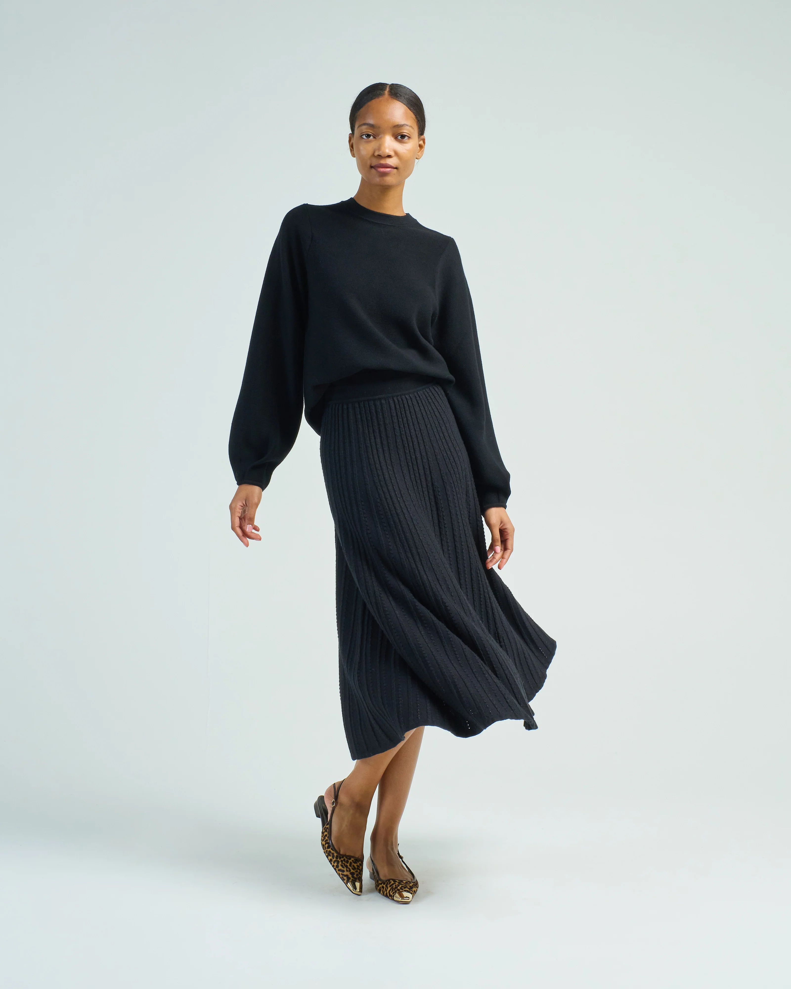 bach pleated long sleeve top - Image 2