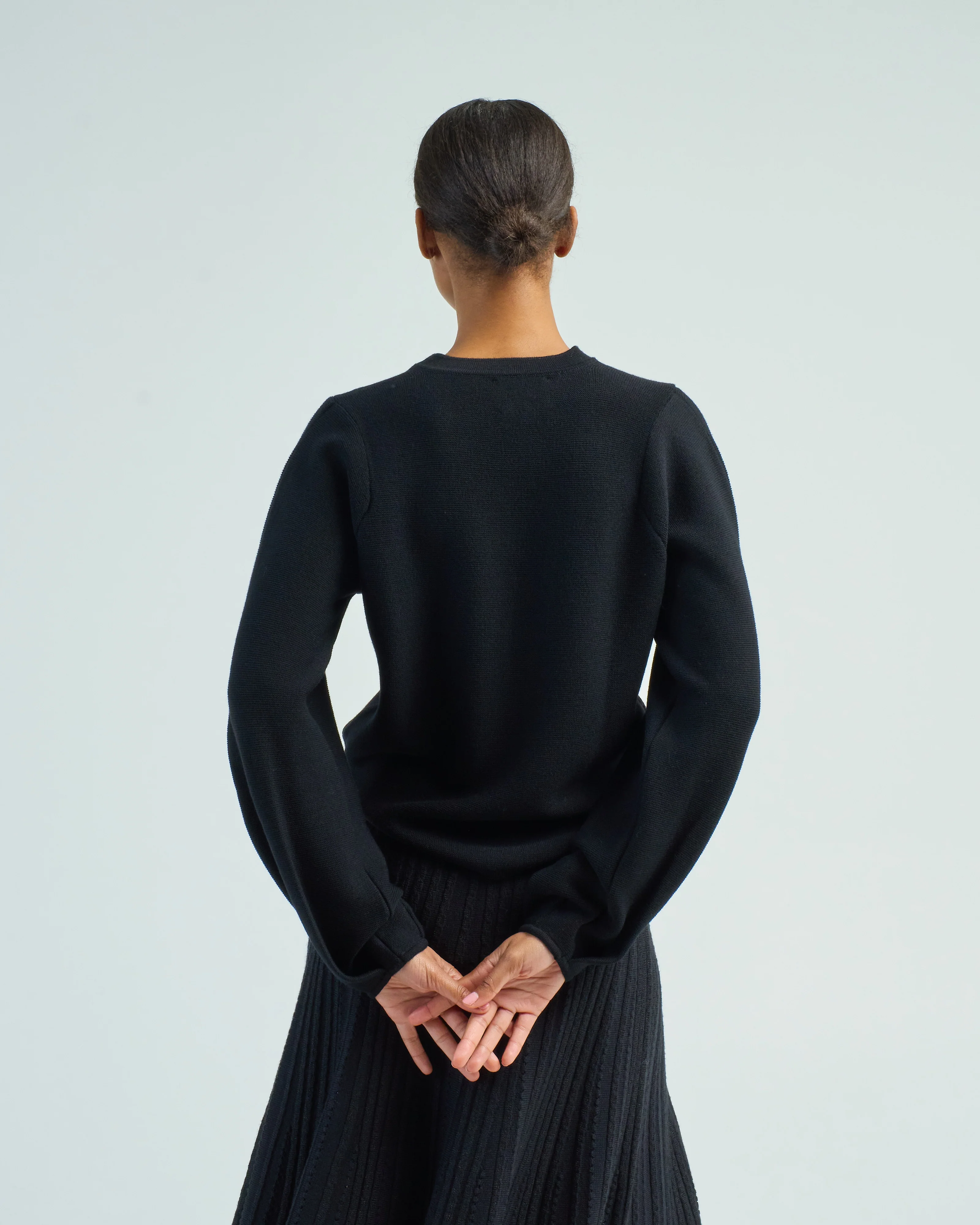 bach pleated long sleeve top - Image 4