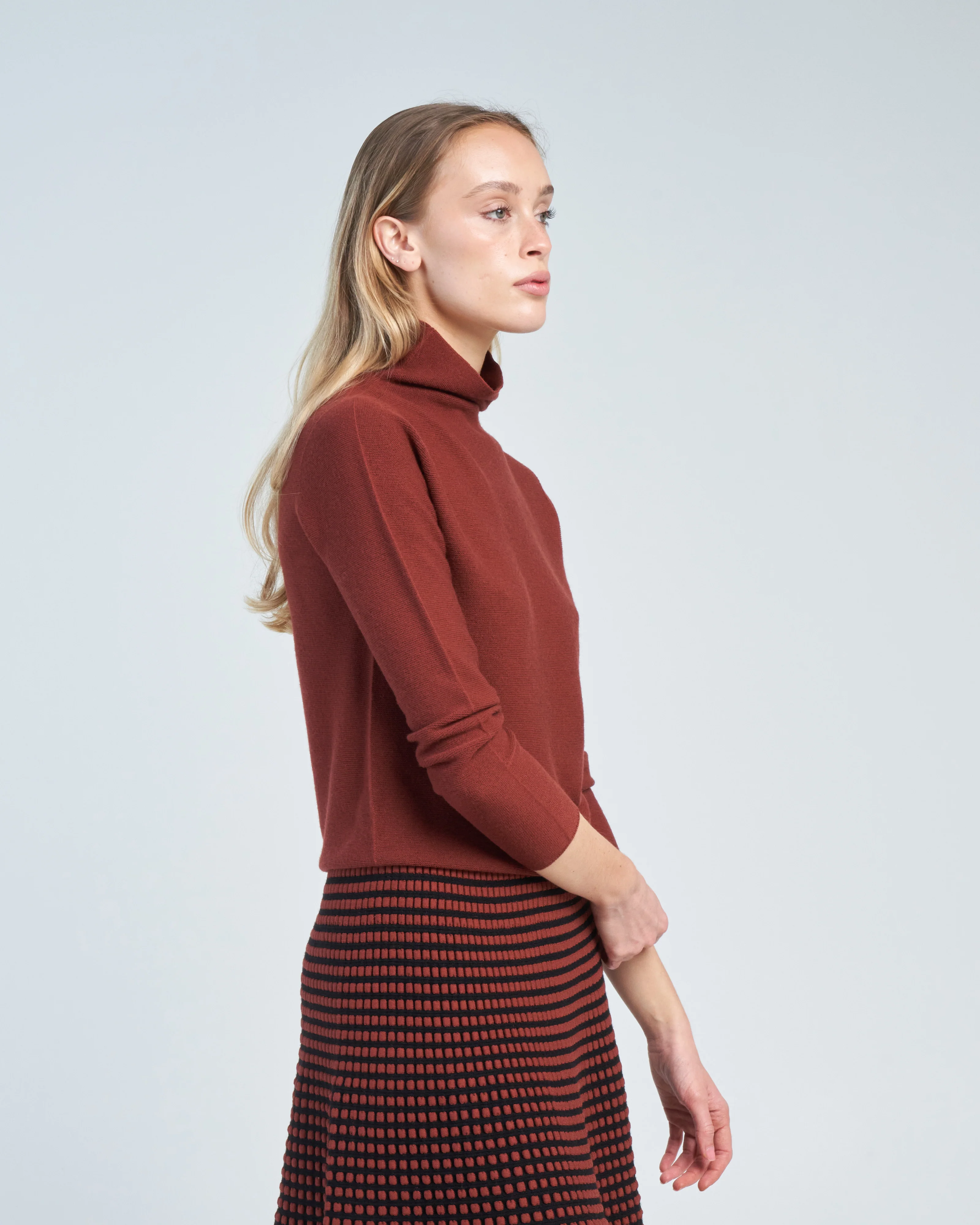 fitted turtleneck - Image 3