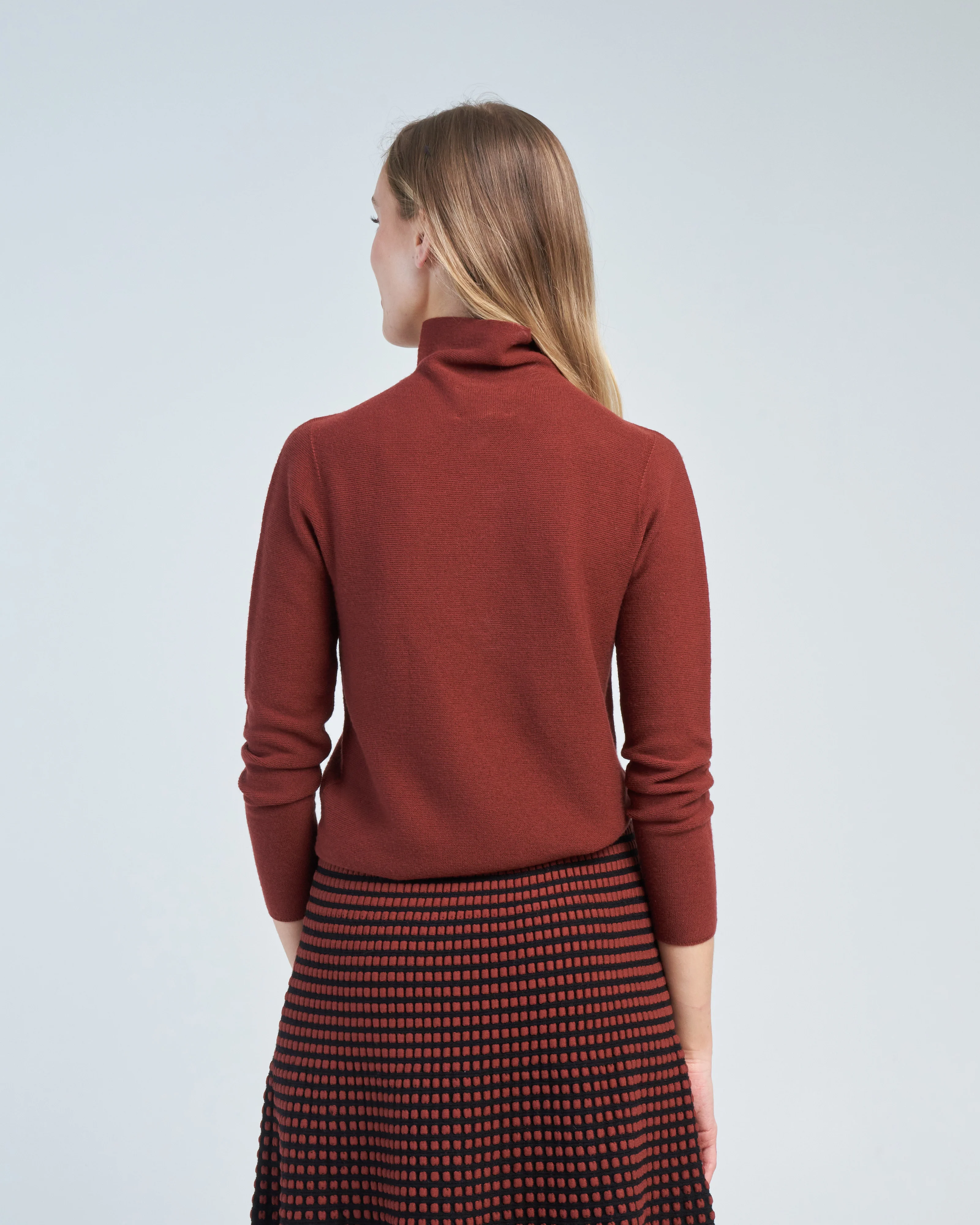 fitted turtleneck - Image 4