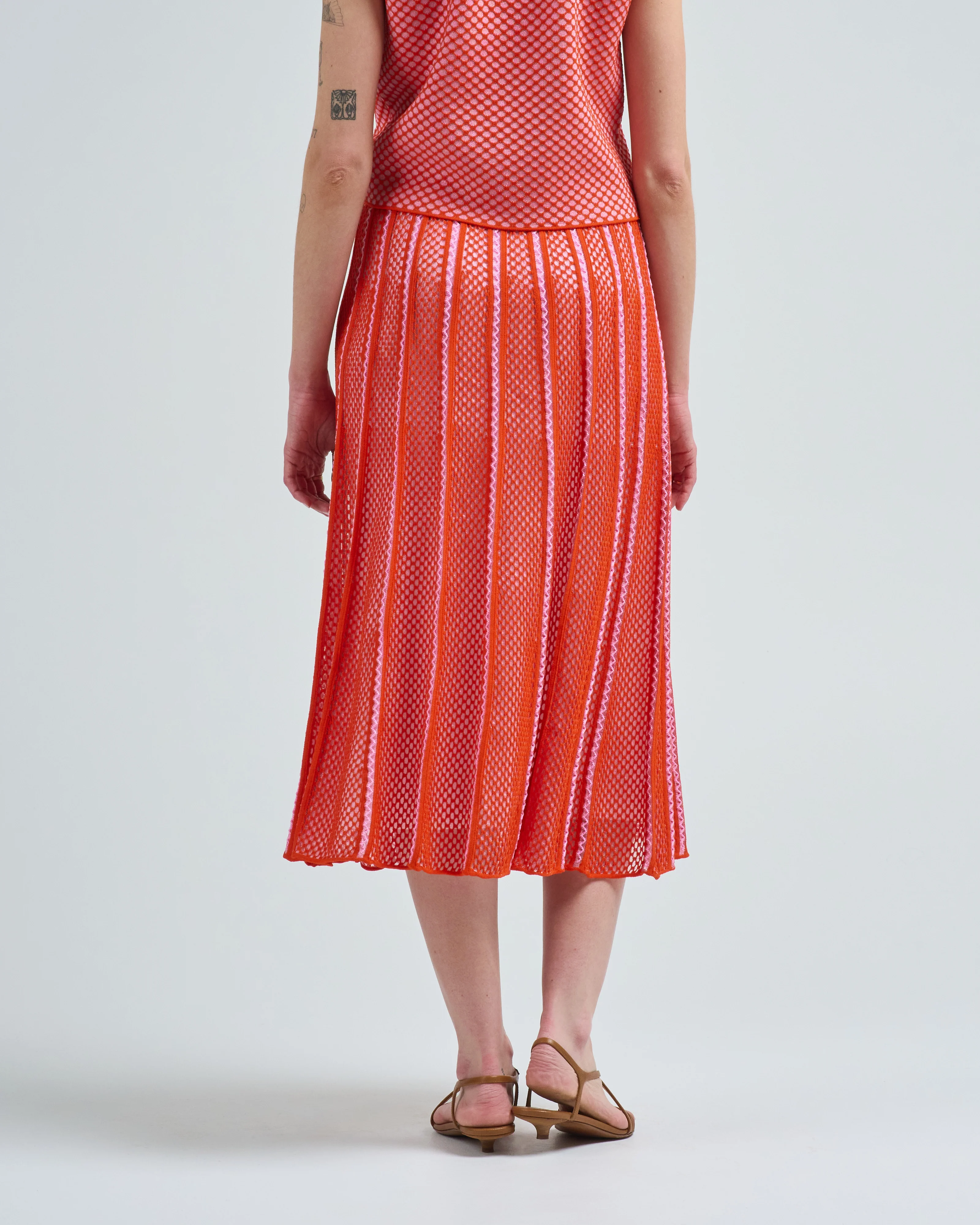mesh midi skirt - Image 5