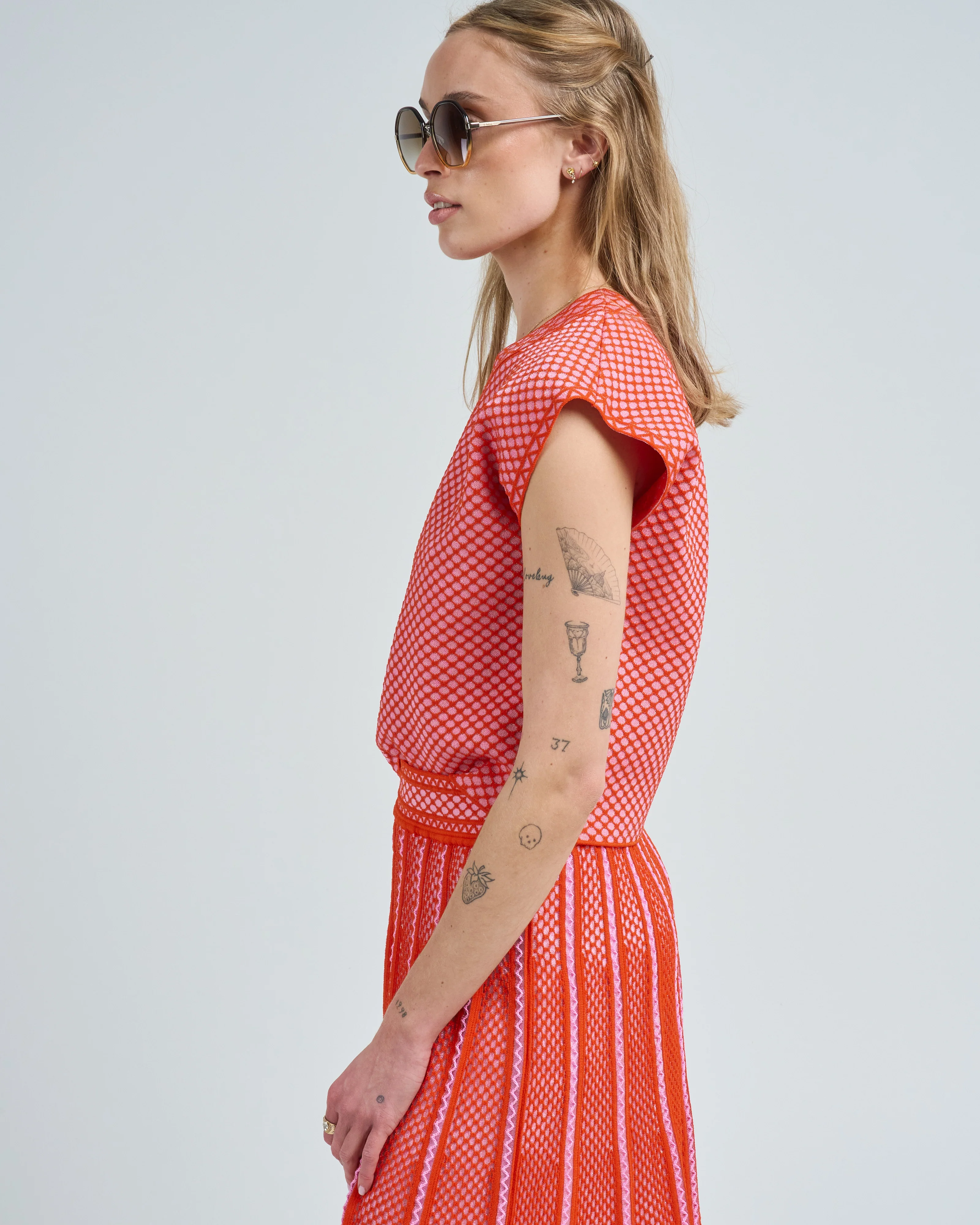 mesh structured top - Image 3