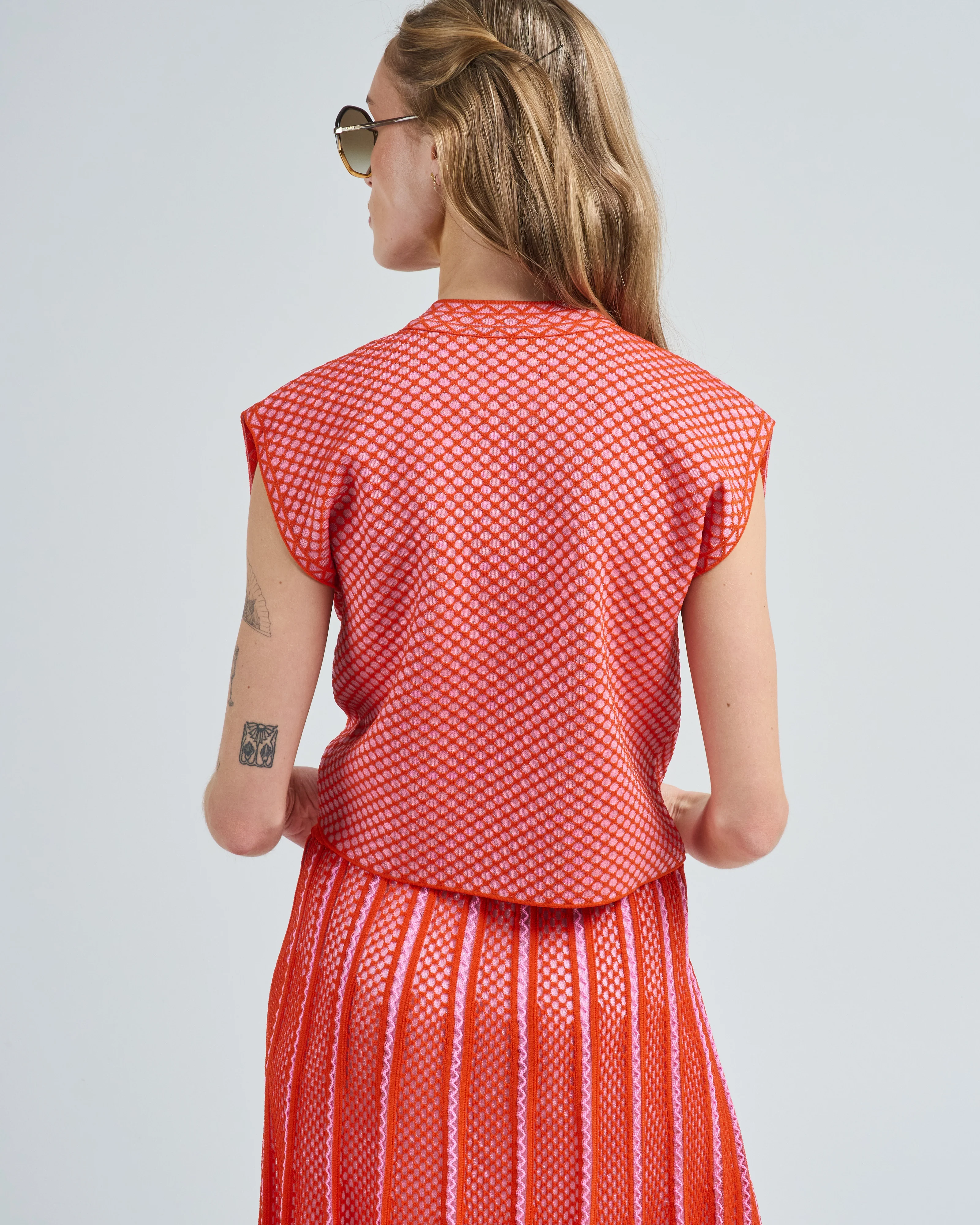 mesh structured top - Image 4