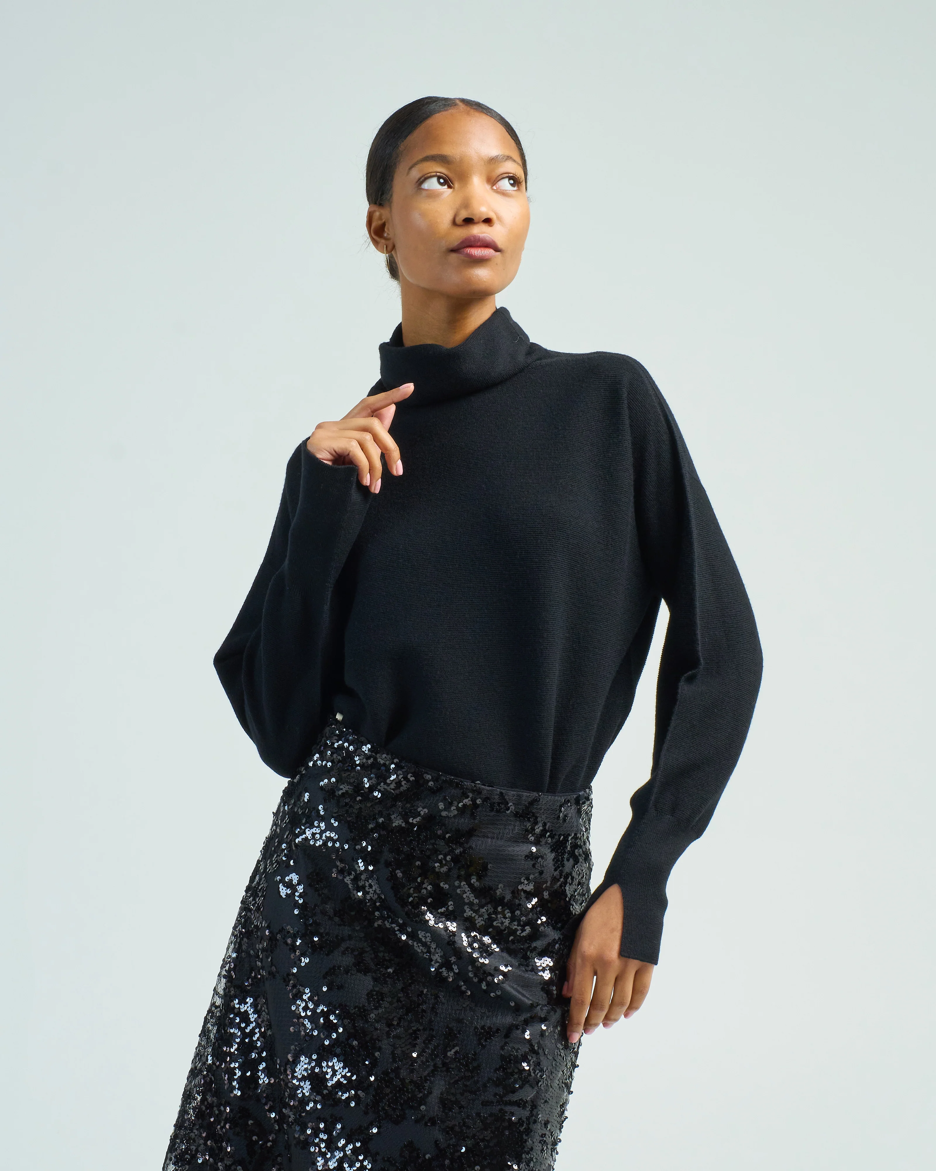 nora oversize high collar - Image 2
