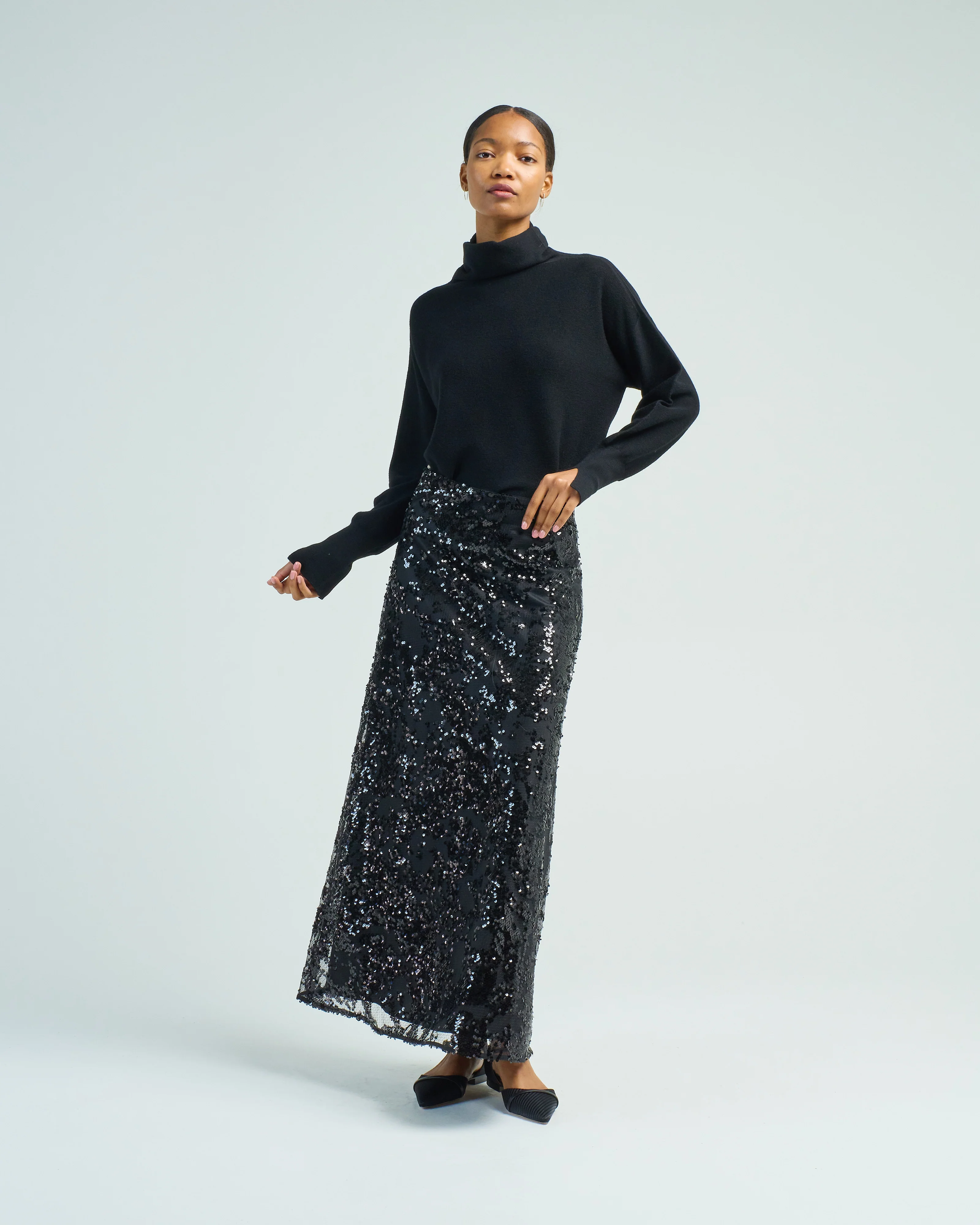 nora oversize high collar - Image 3