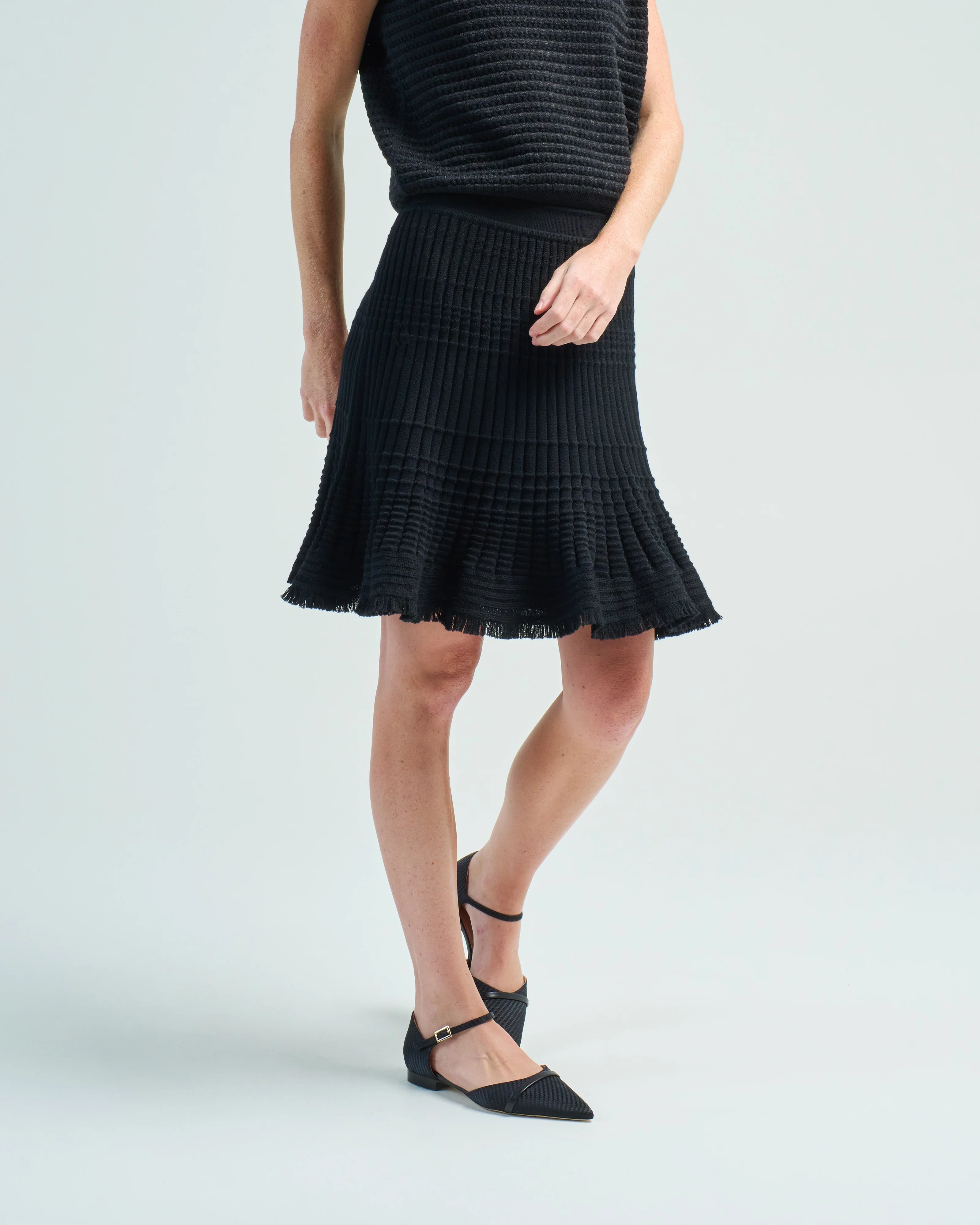 palmita fringed mini skirt - Image 2