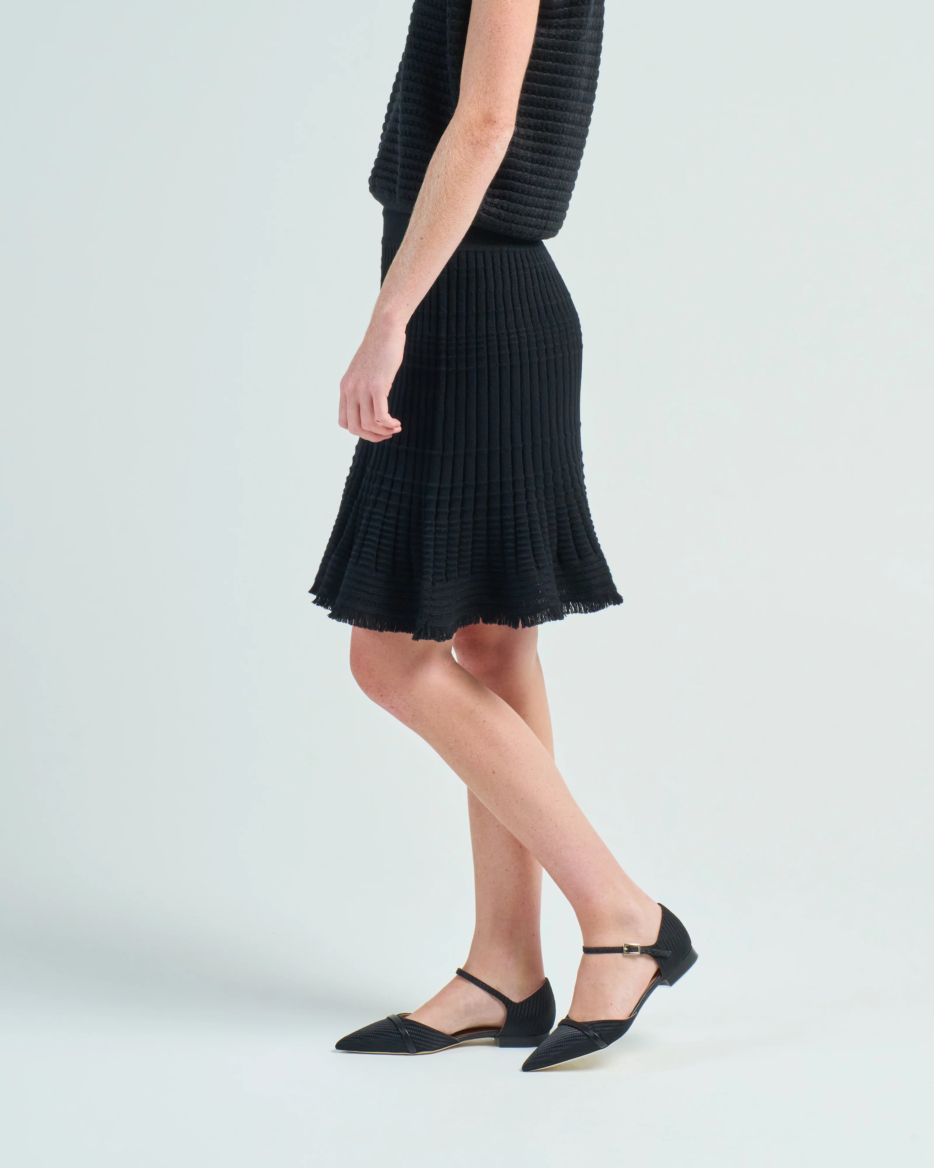 palmita fringed mini skirt - Image 3