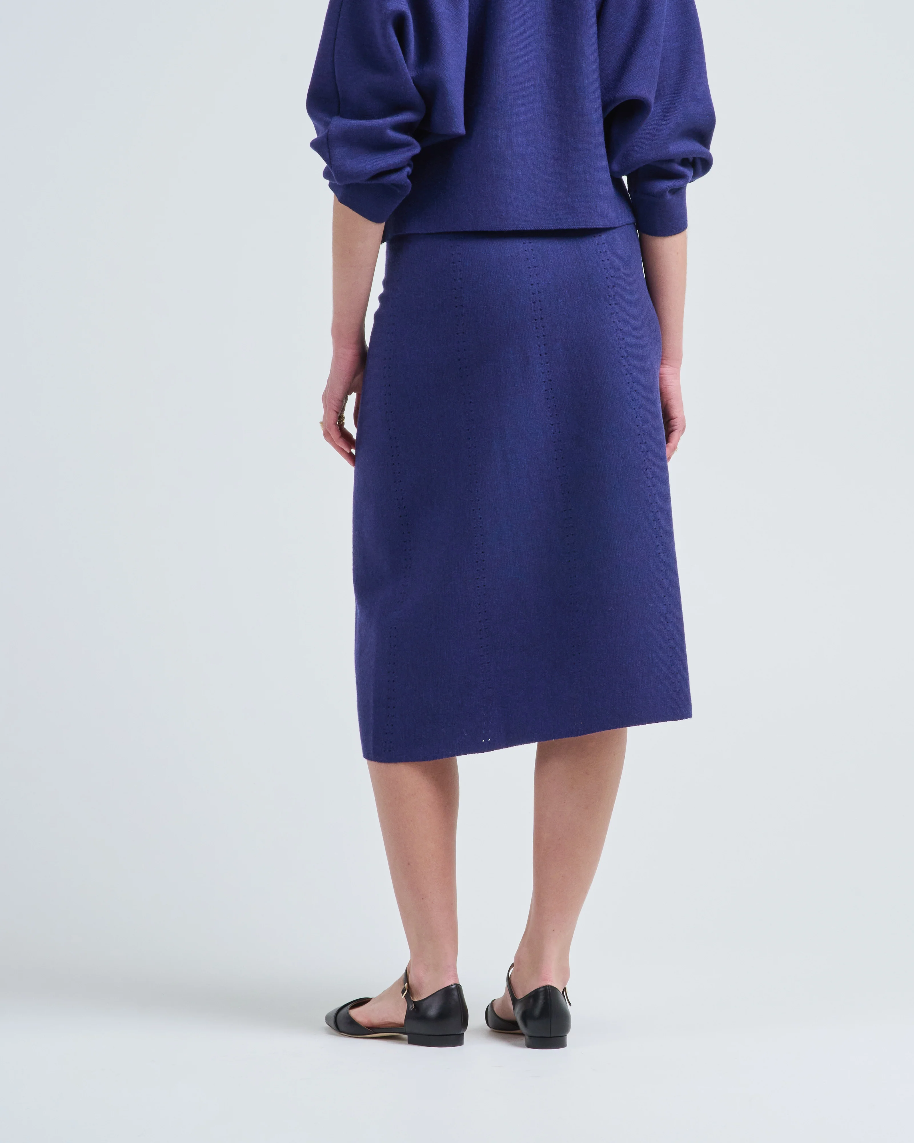 skirt with slit - Image 4