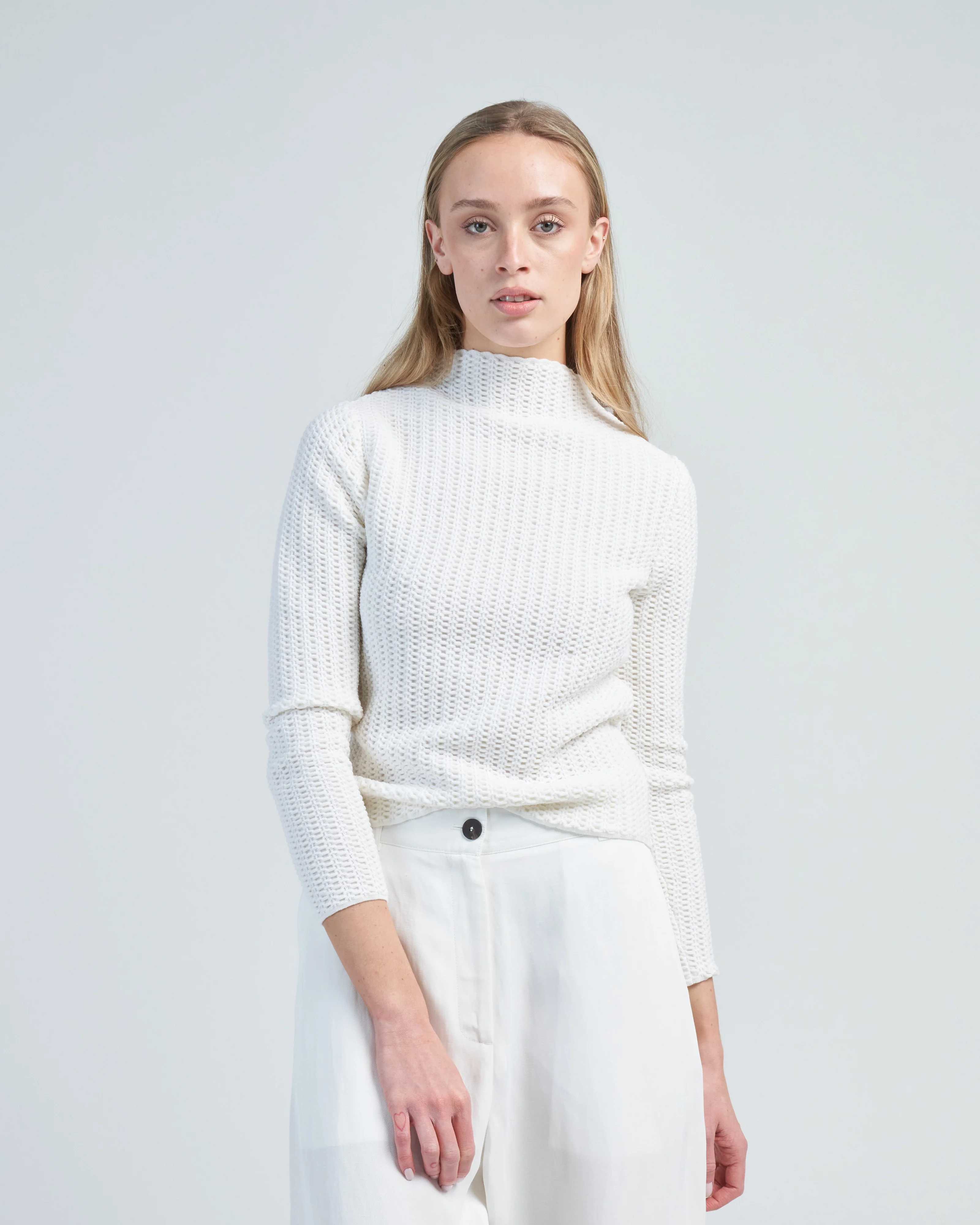smock knit couture long sleeve - Image 3