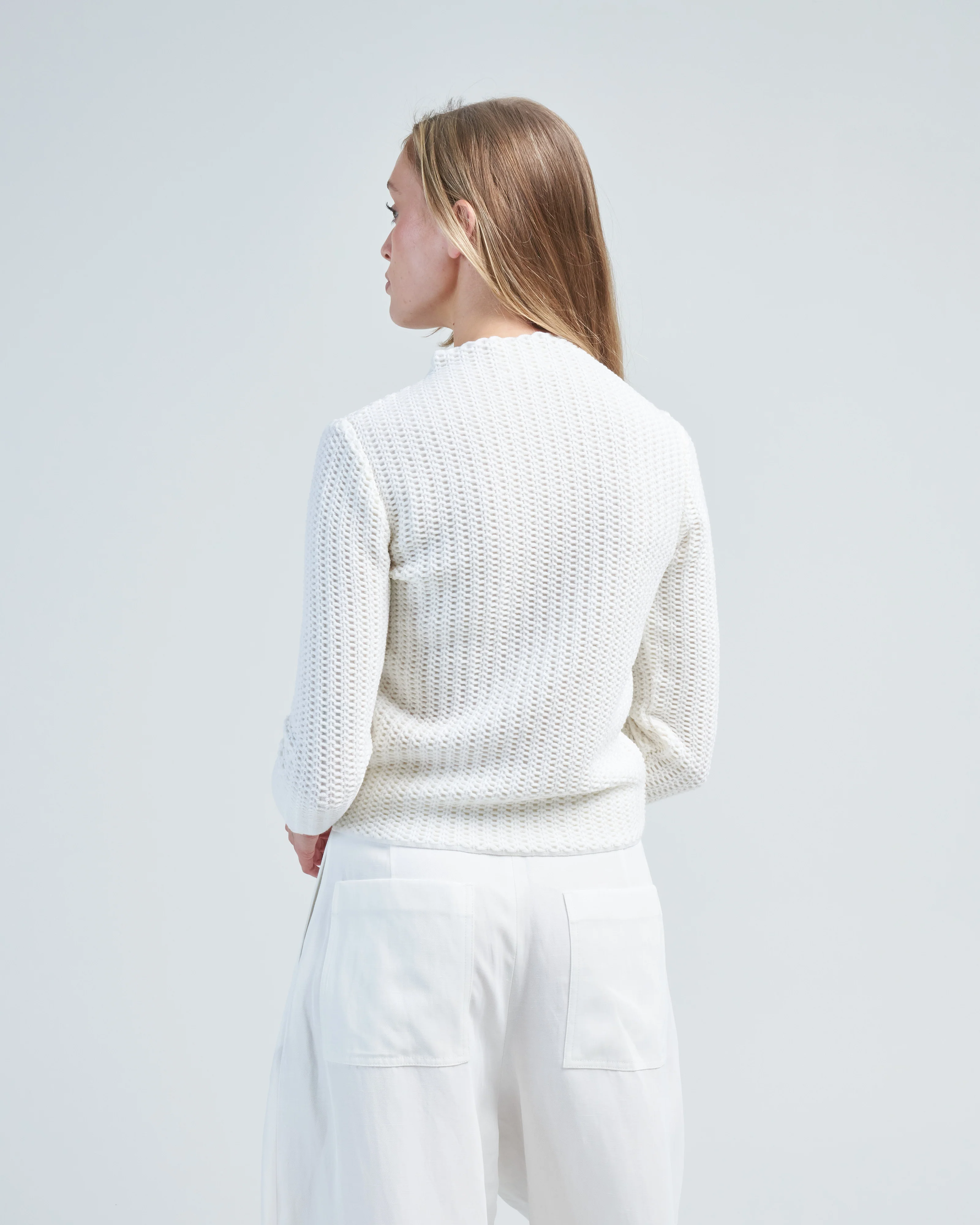 smock knit couture long sleeve - Image 5