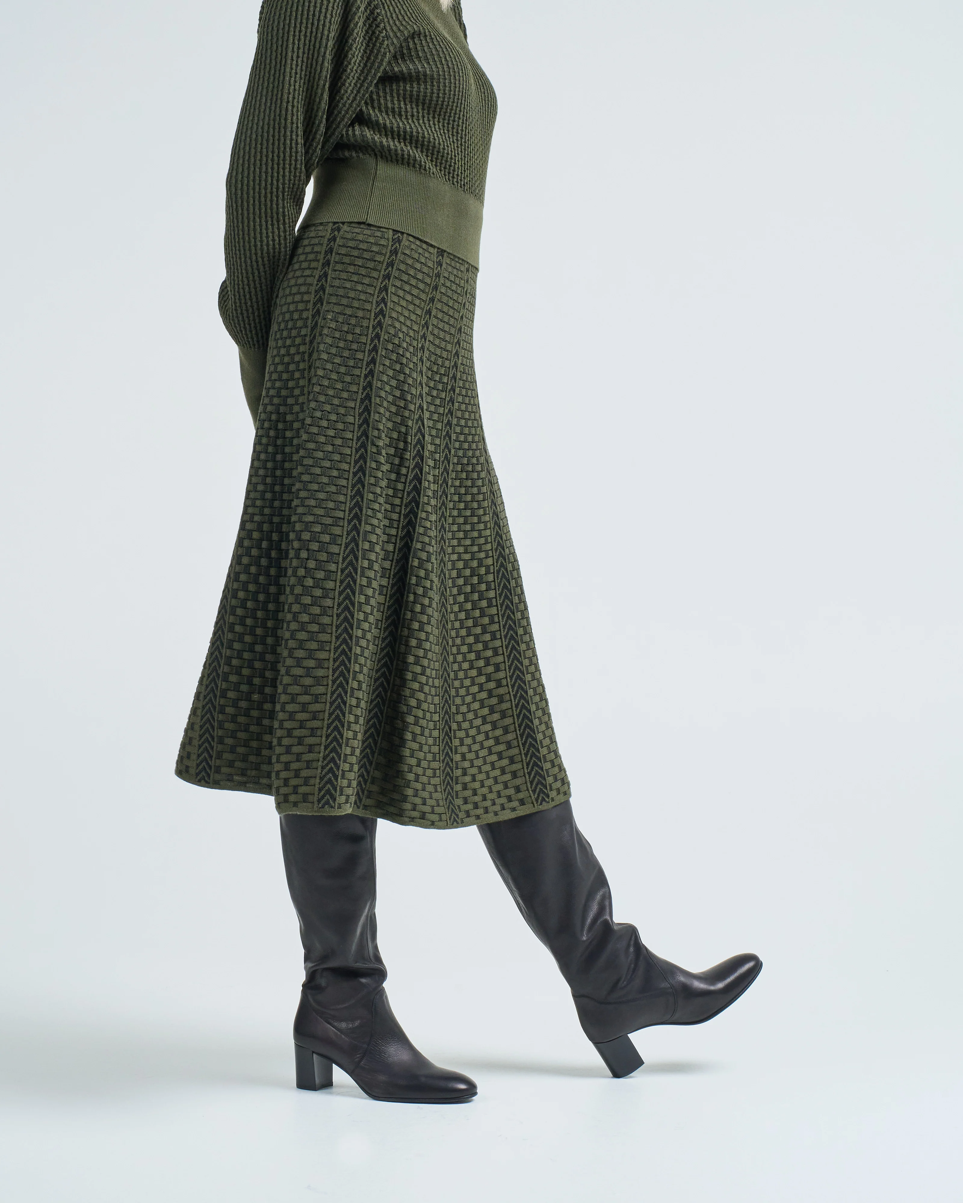 striped skirt - Image 3