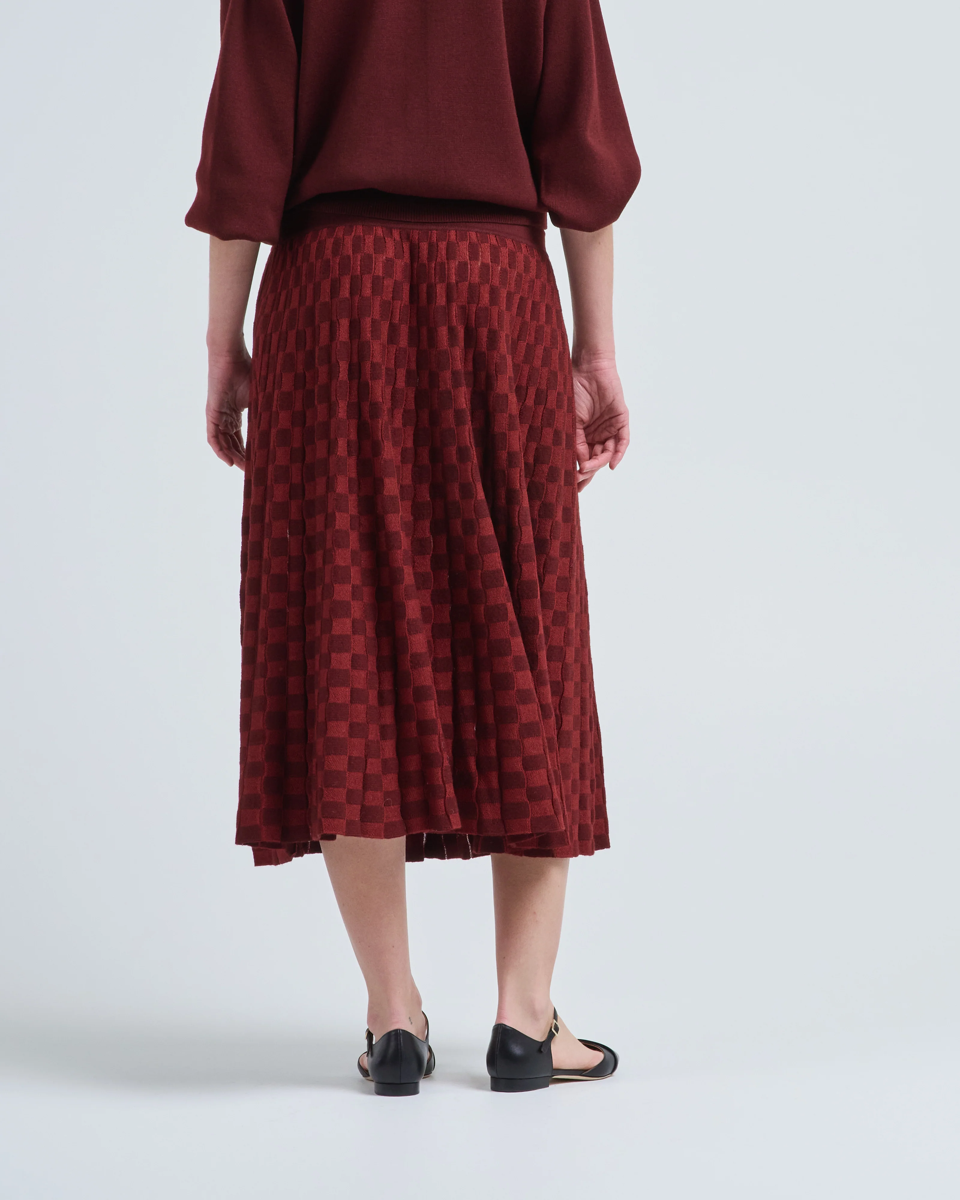 textured skirt - Image 5