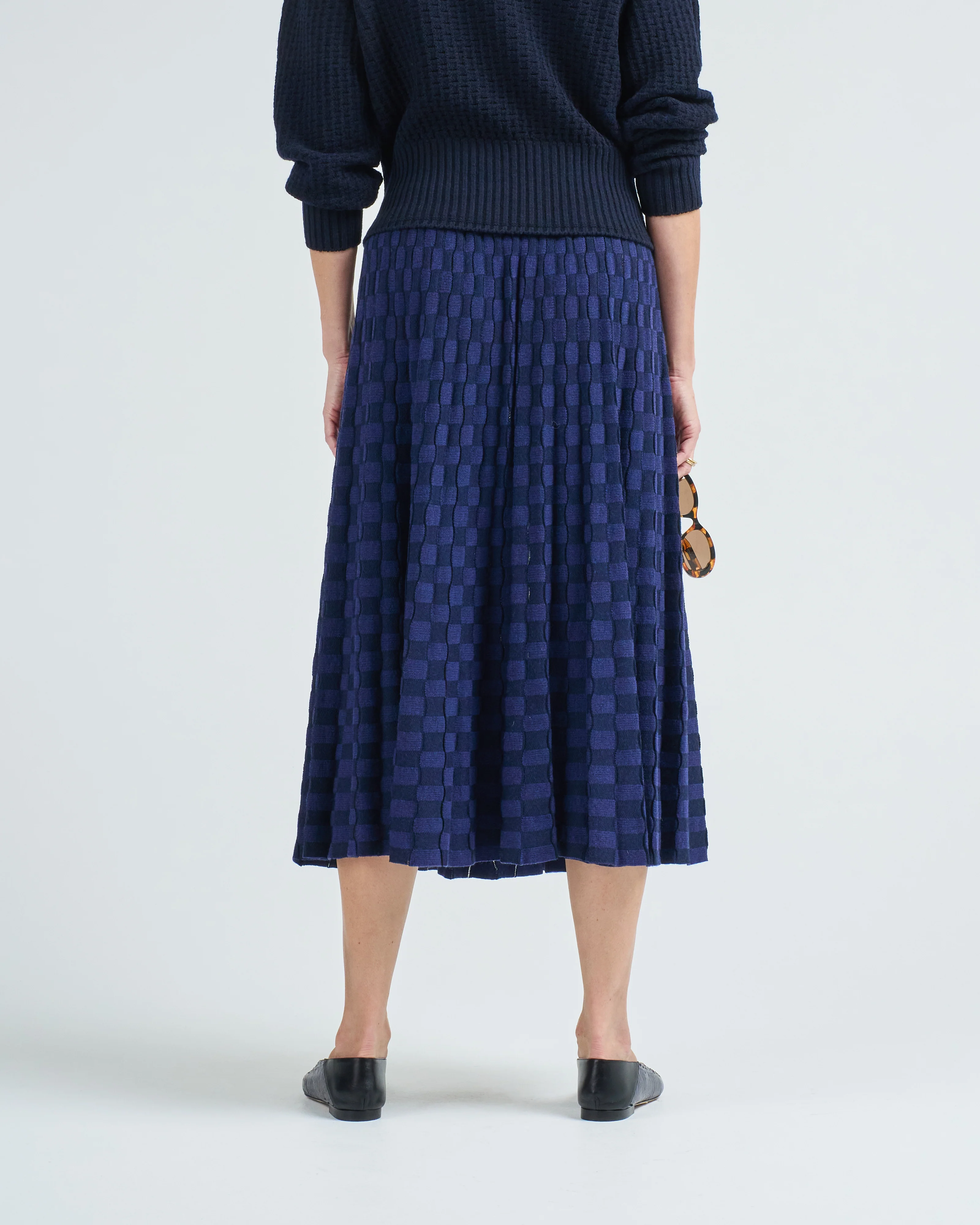 textured skirt - Image 3