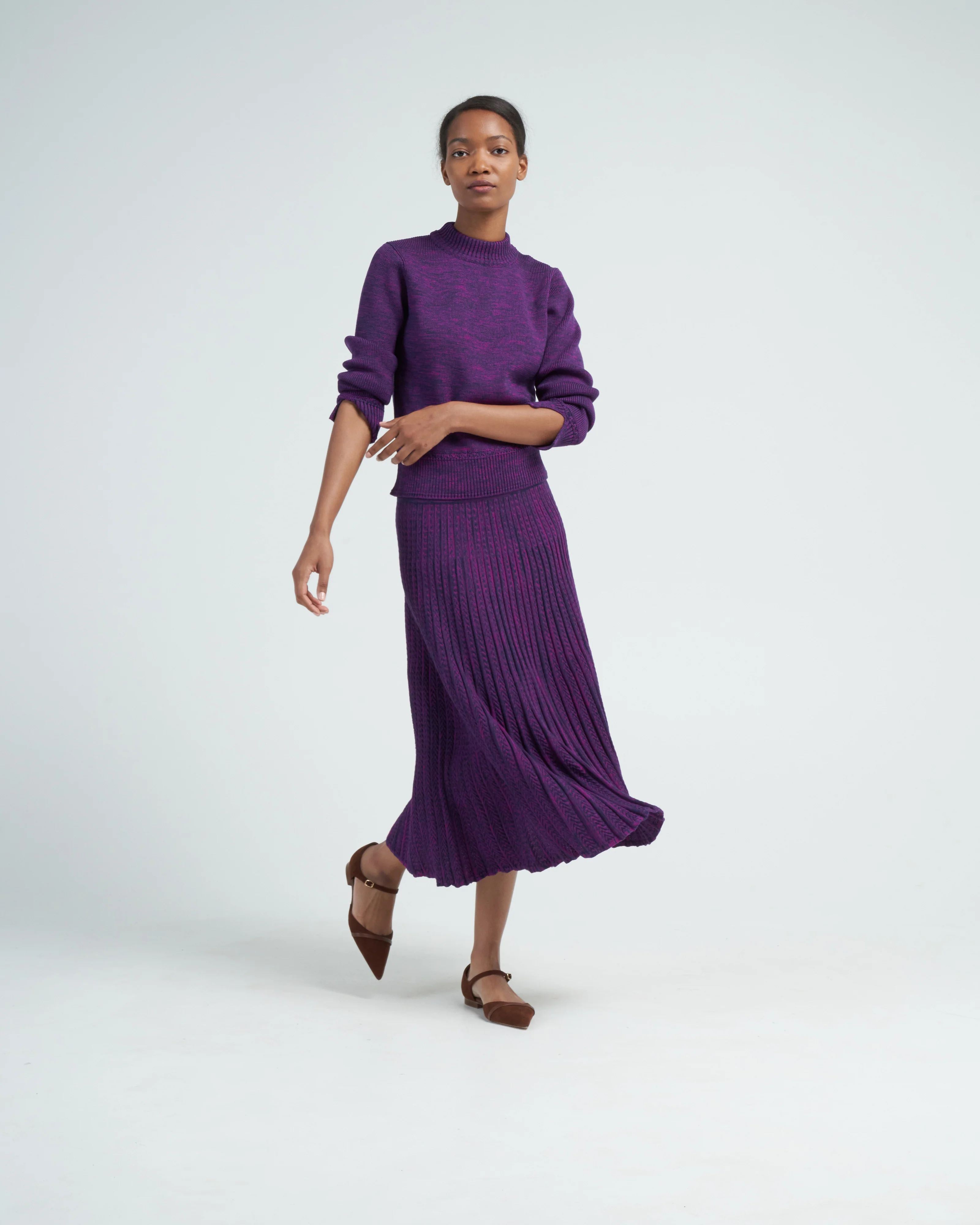 top with couture details - heather - Image 2