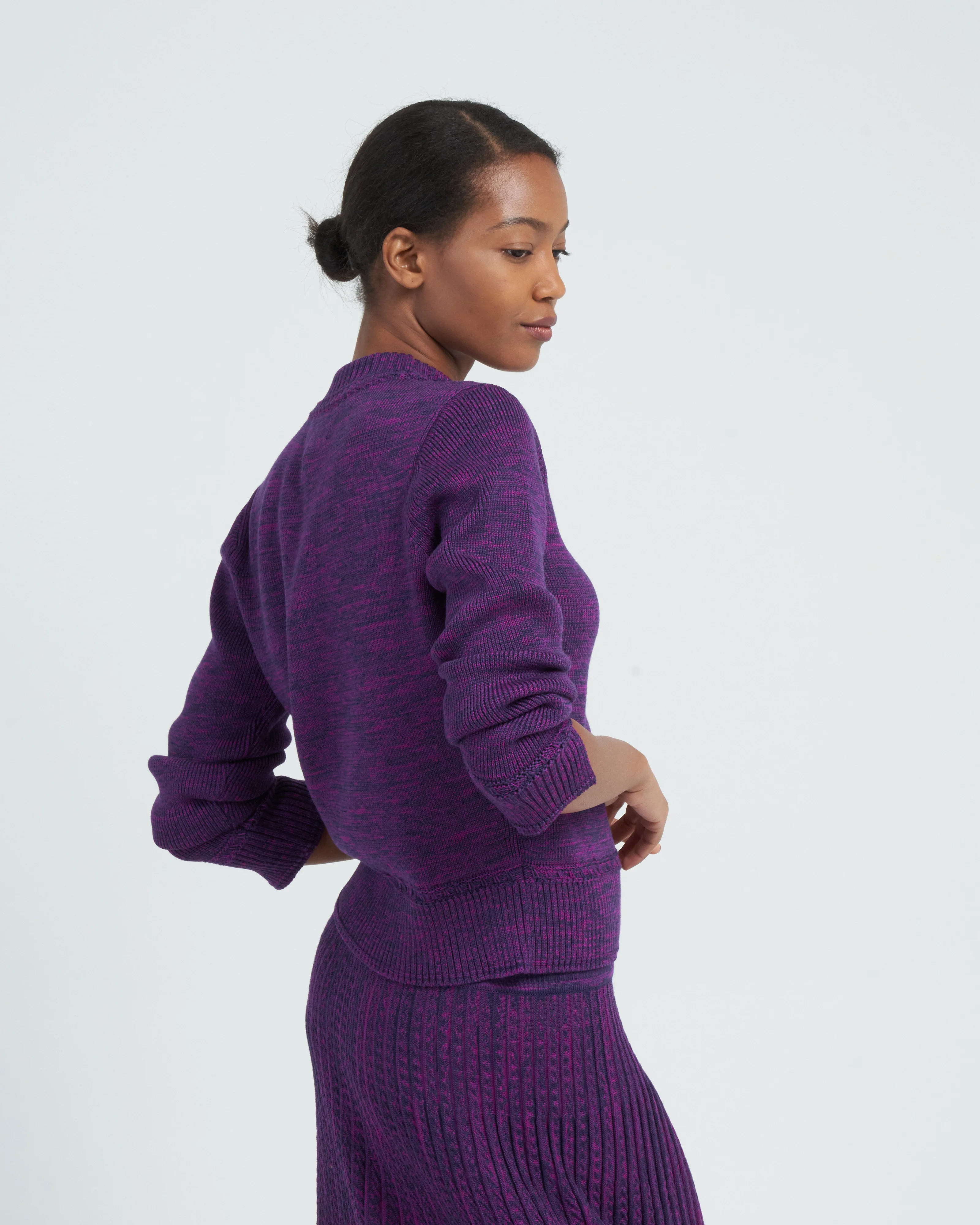 top with couture details - heather - Image 3