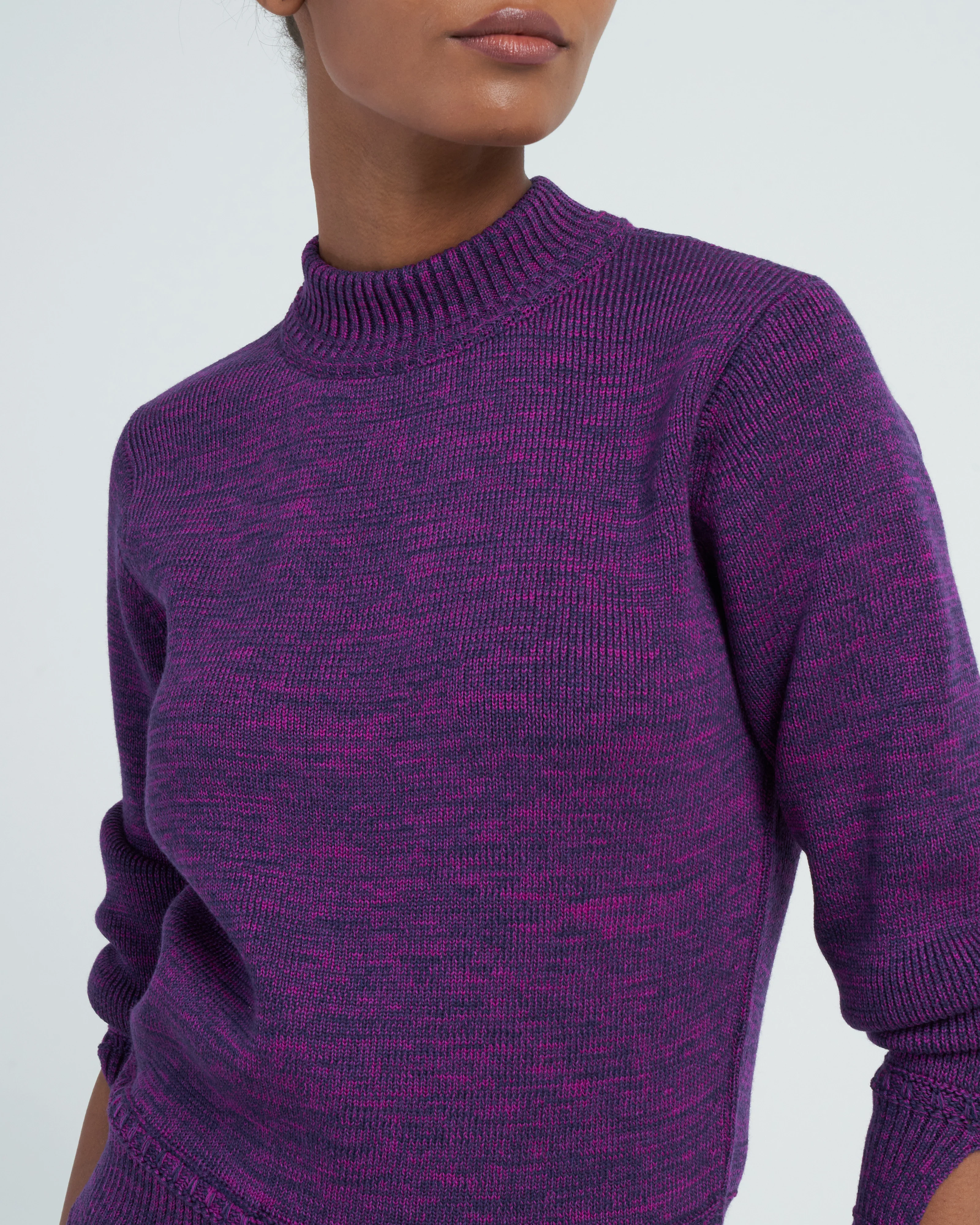 top with couture details - heather - Image 5