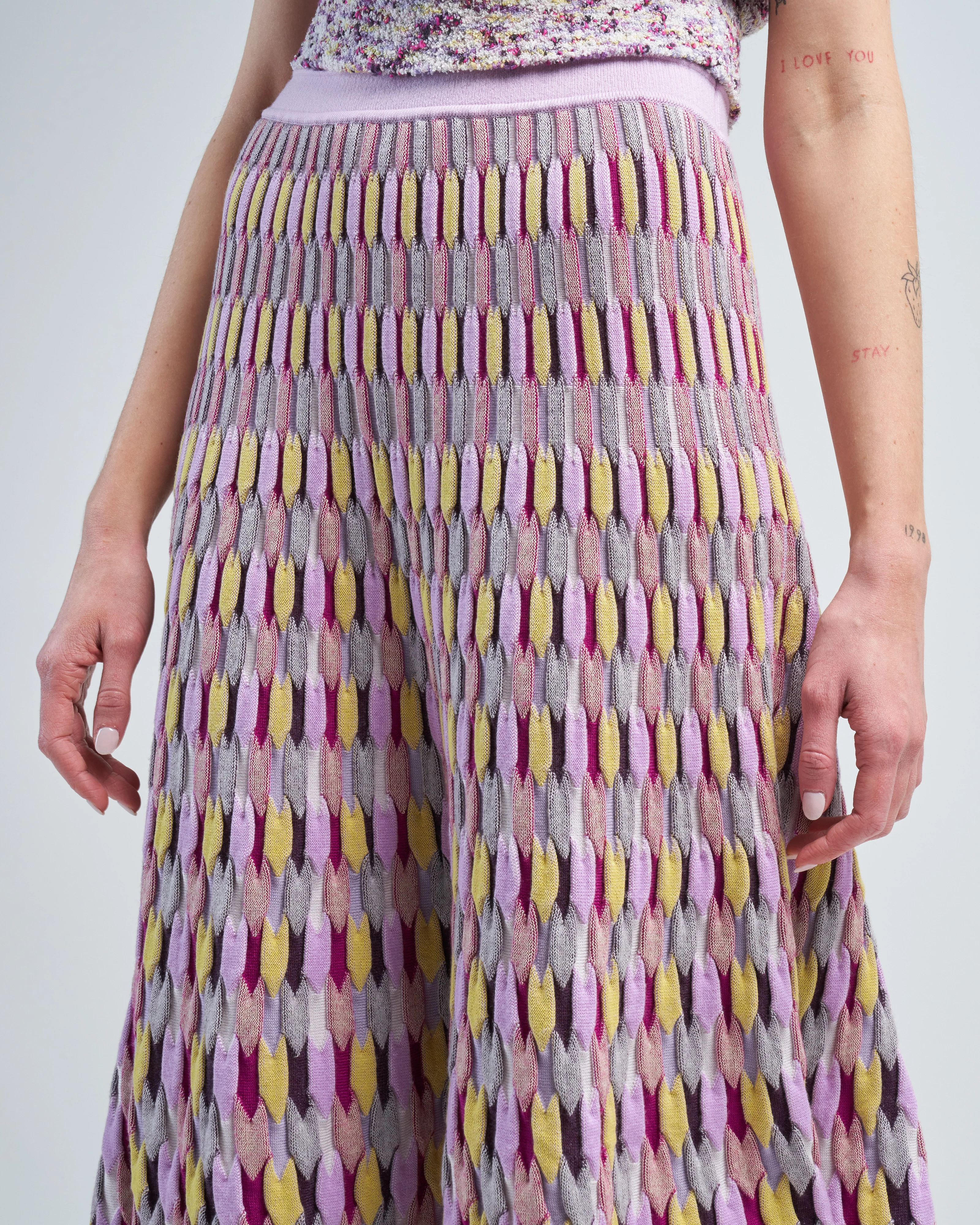 zellige stitch couture skirt - Image 2