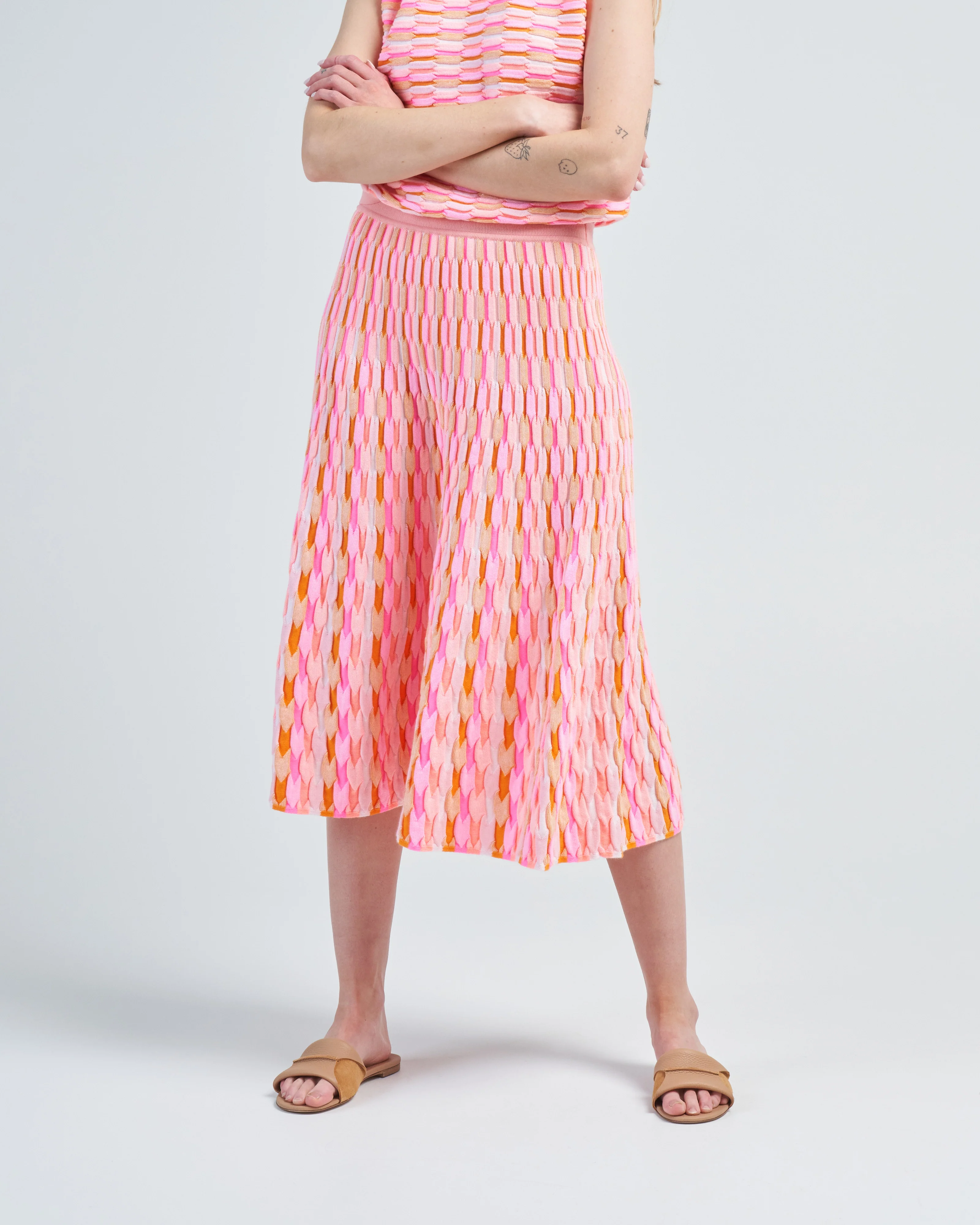 zellige stitch couture skirt - Image 2