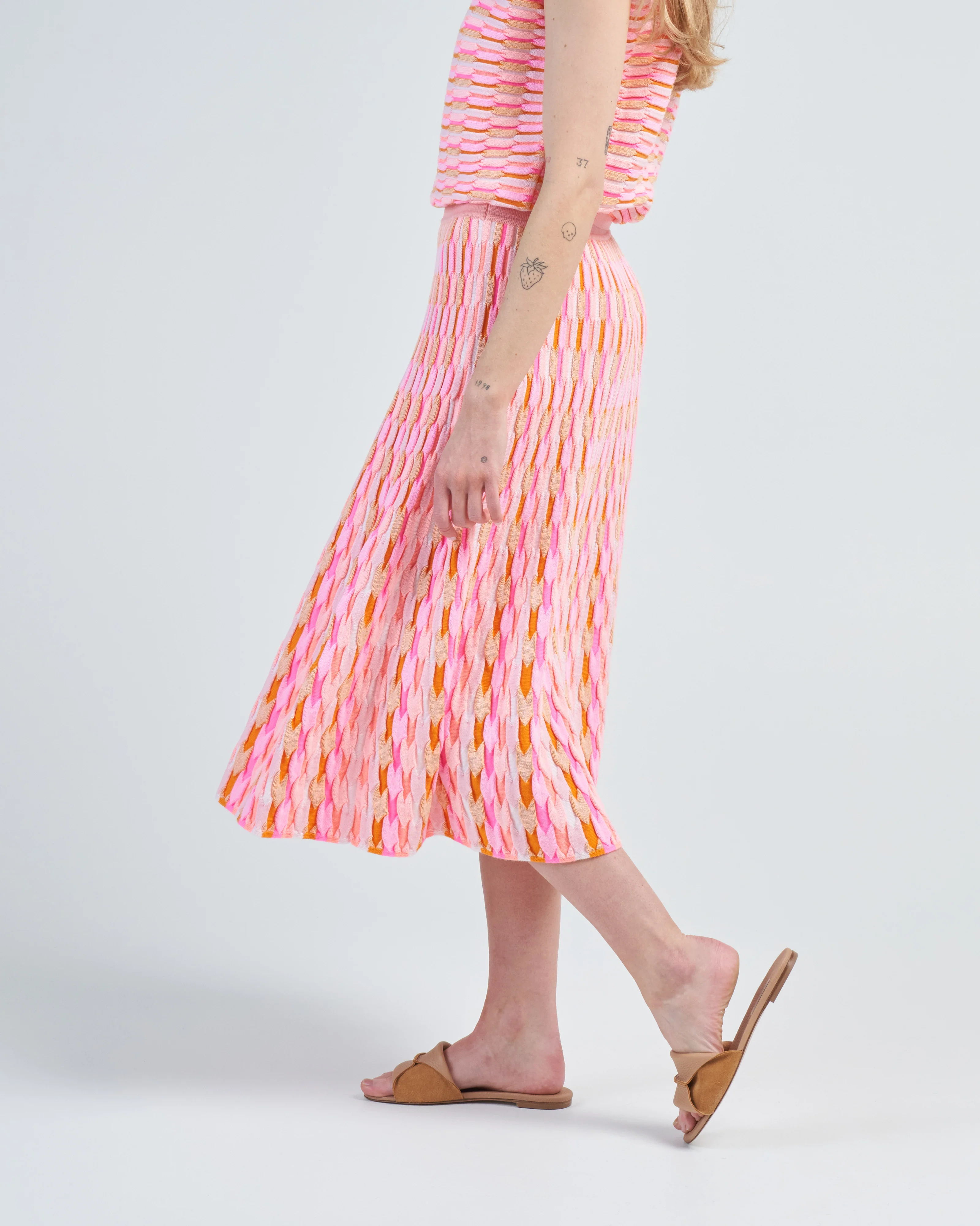 zellige stitch couture skirt - Image 3