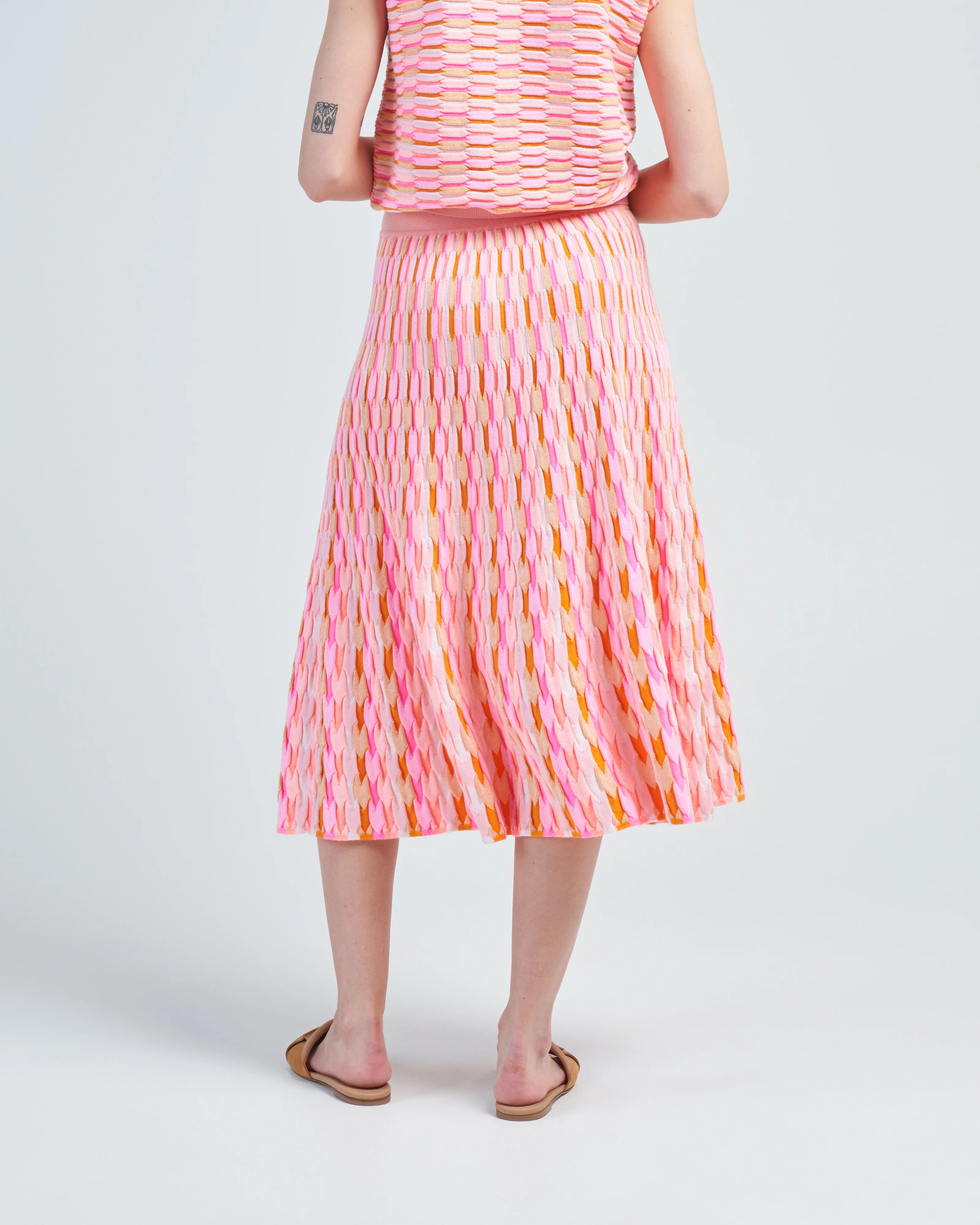 zellige stitch couture skirt - Image 4