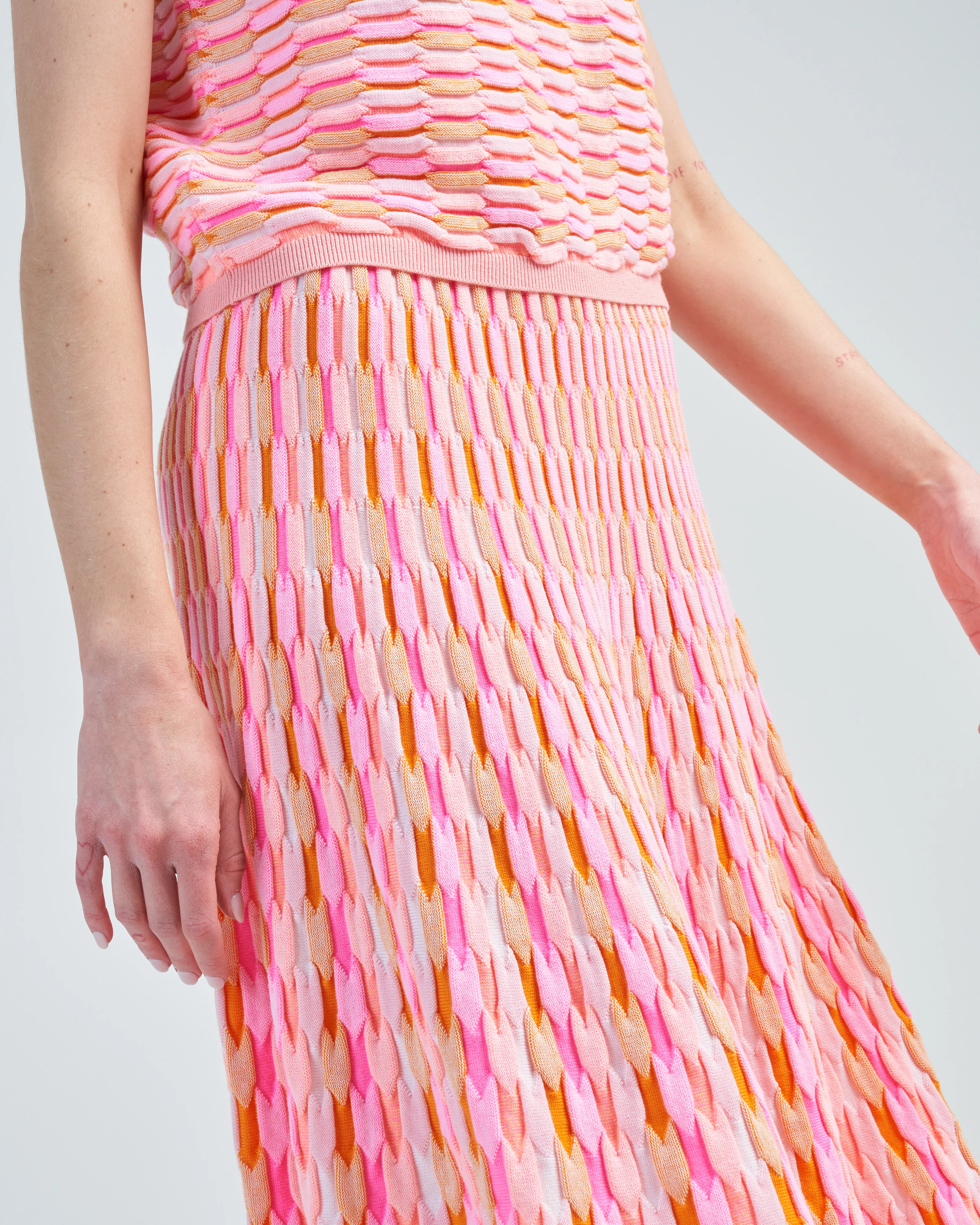 zellige stitch couture skirt - Image 5