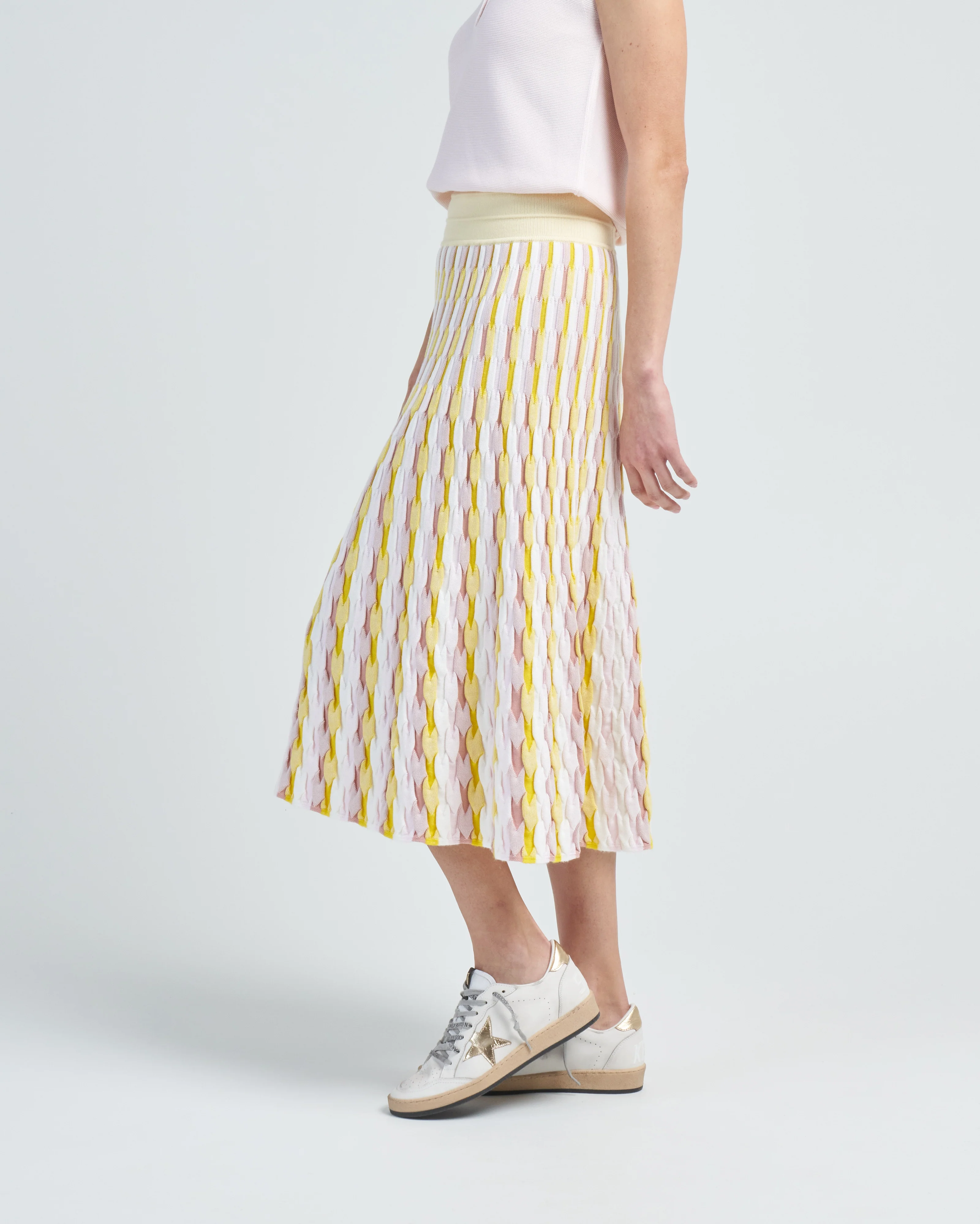 zellige stitch couture skirt - Image 3
