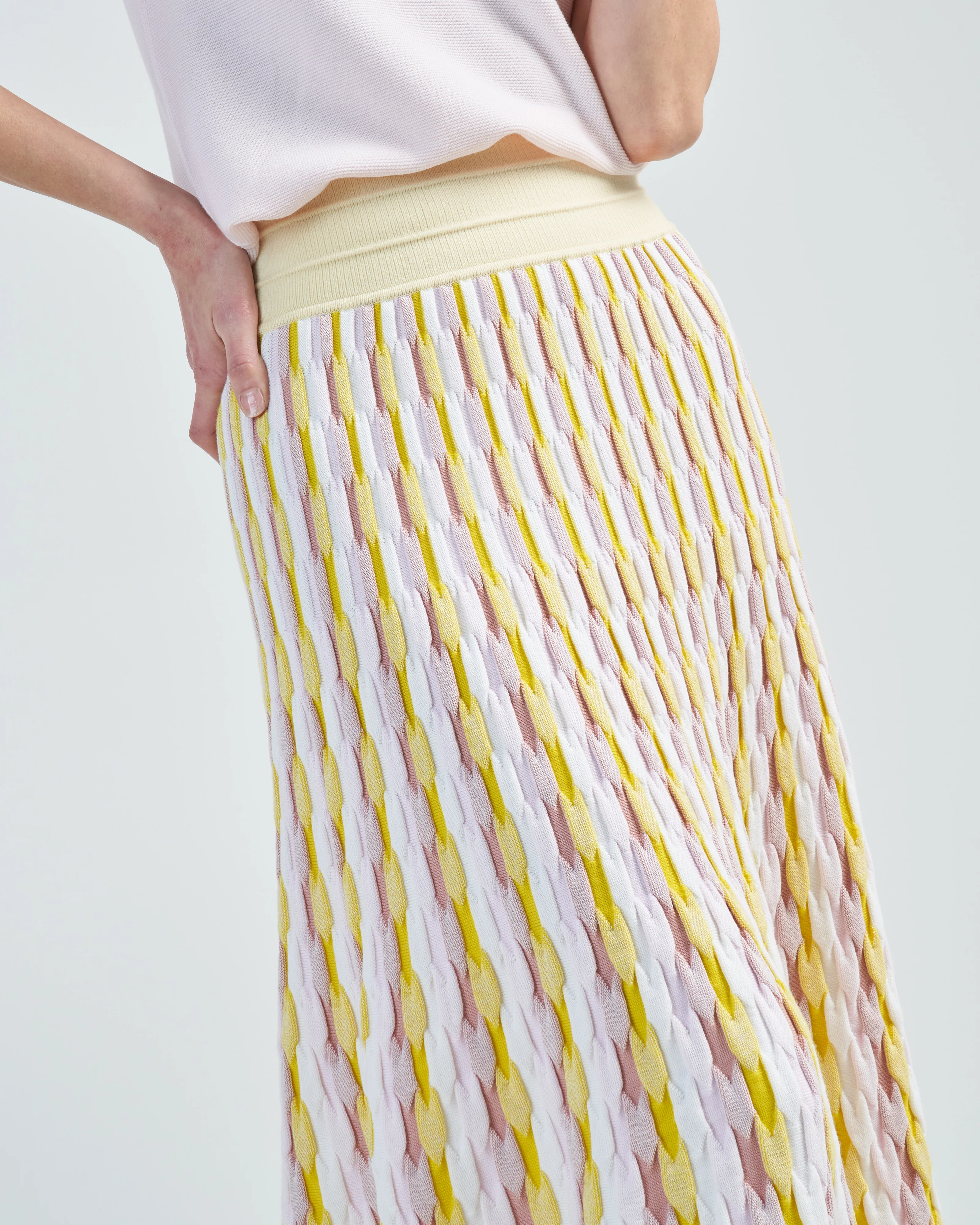 zellige stitch couture skirt - Image 5