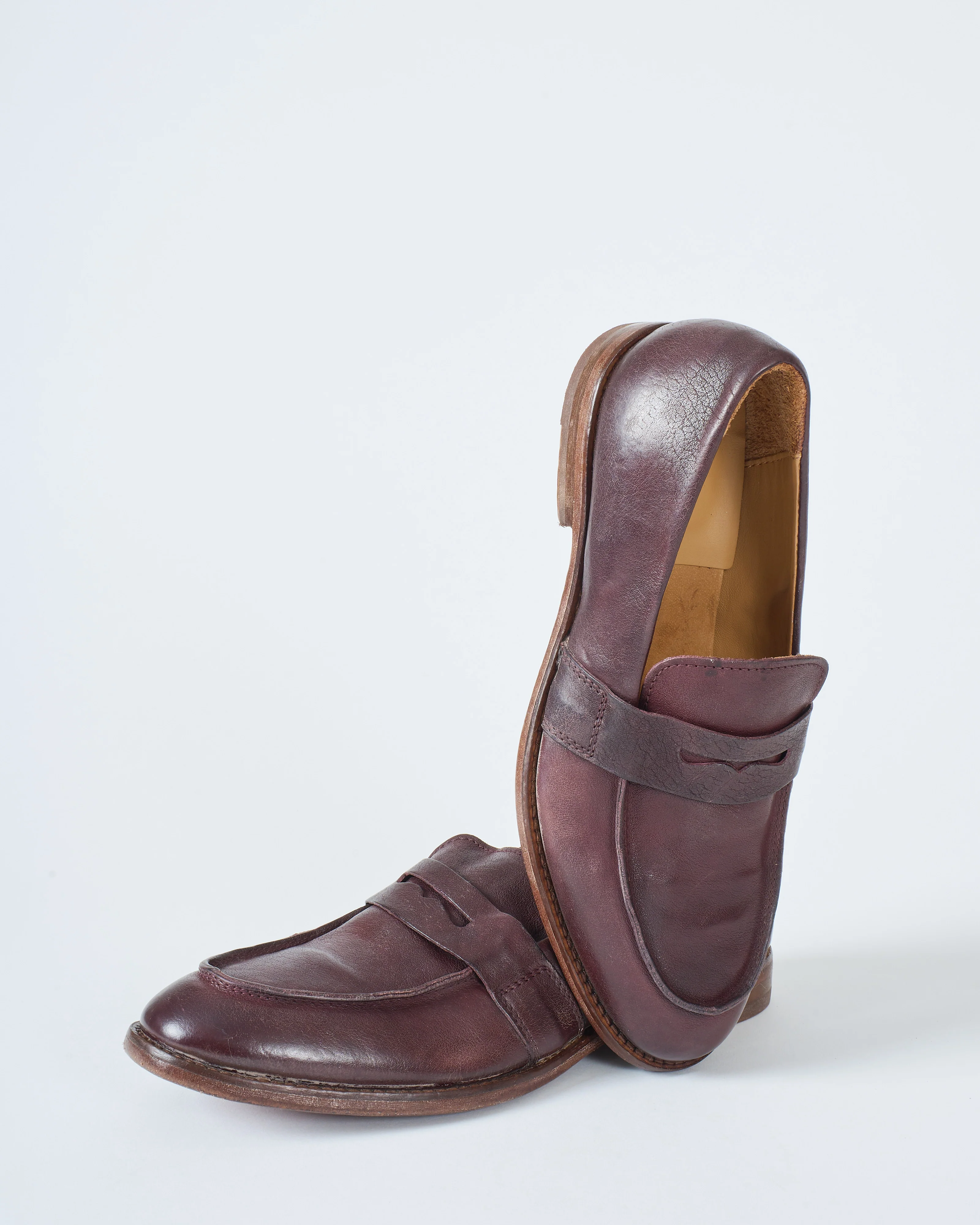 classic leather loafer - Image 4