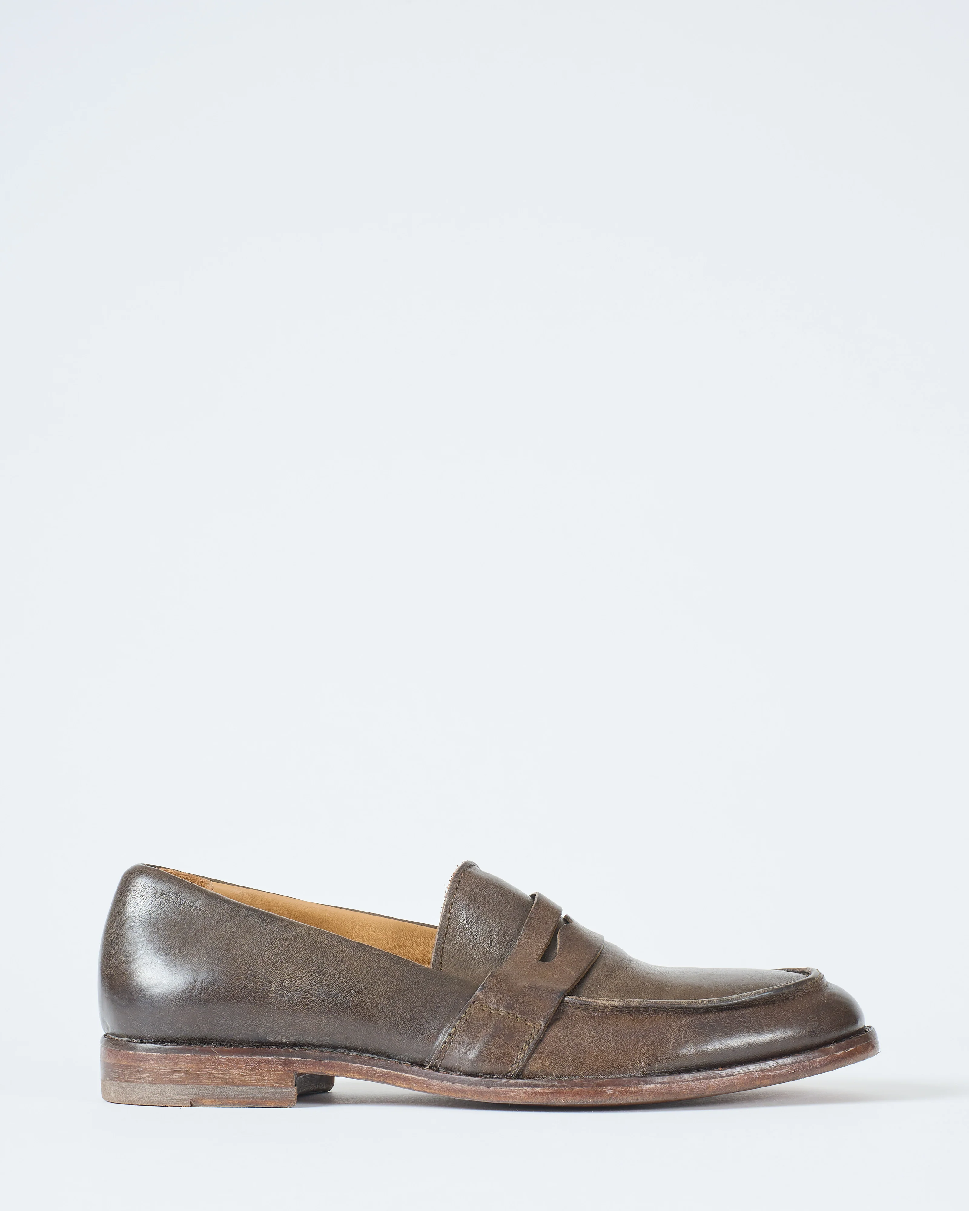 classic leather loafer