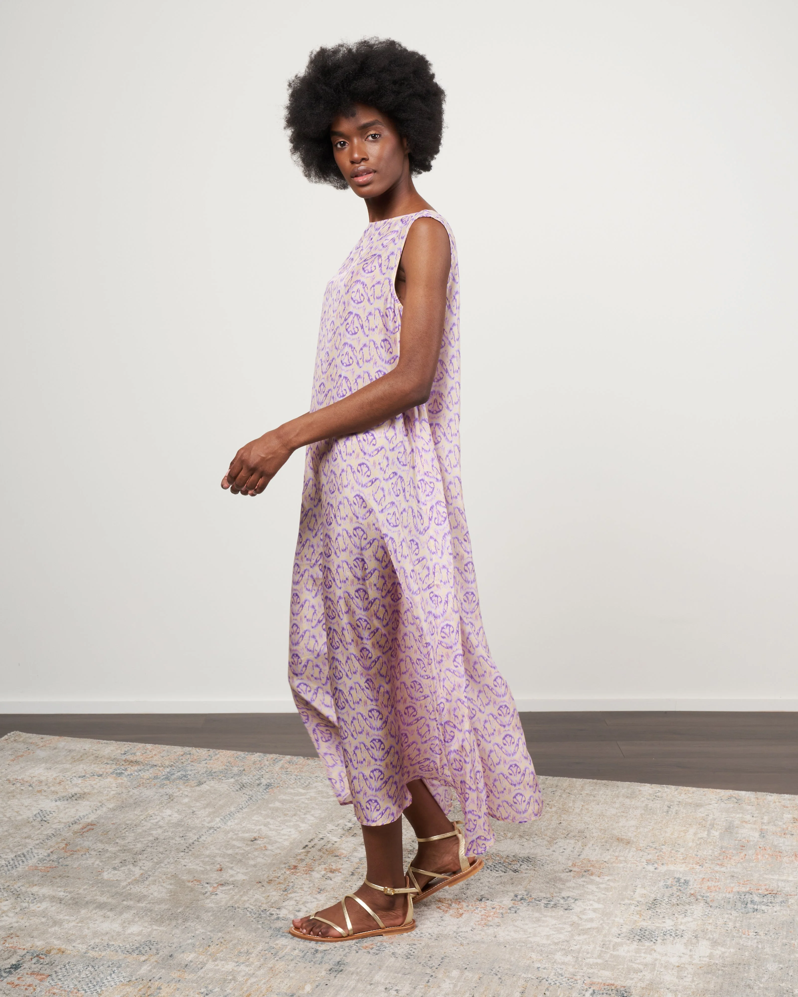 destin dress - lillac/beige - Image 2