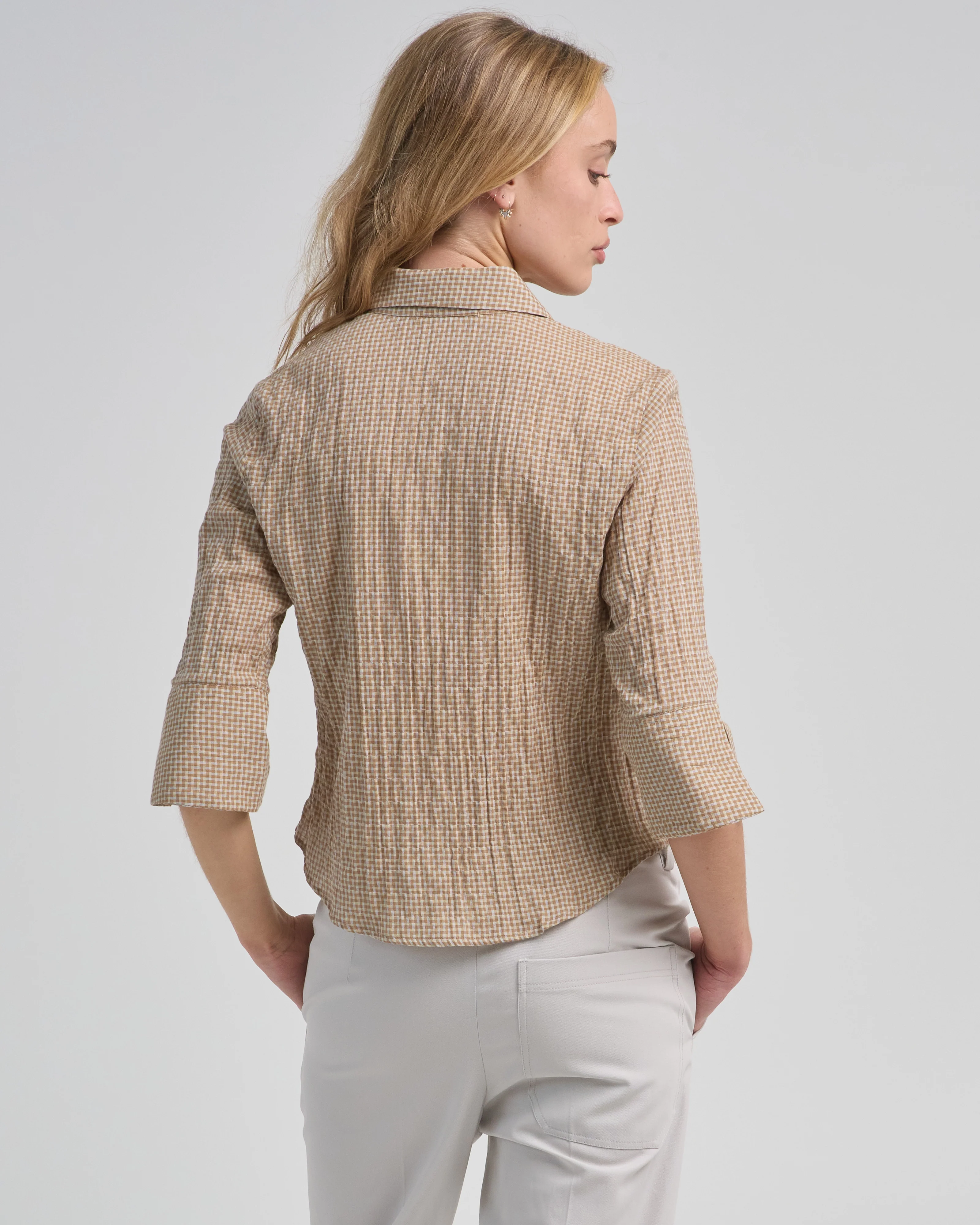 camille 3/4 sleeve shirt - Image 3