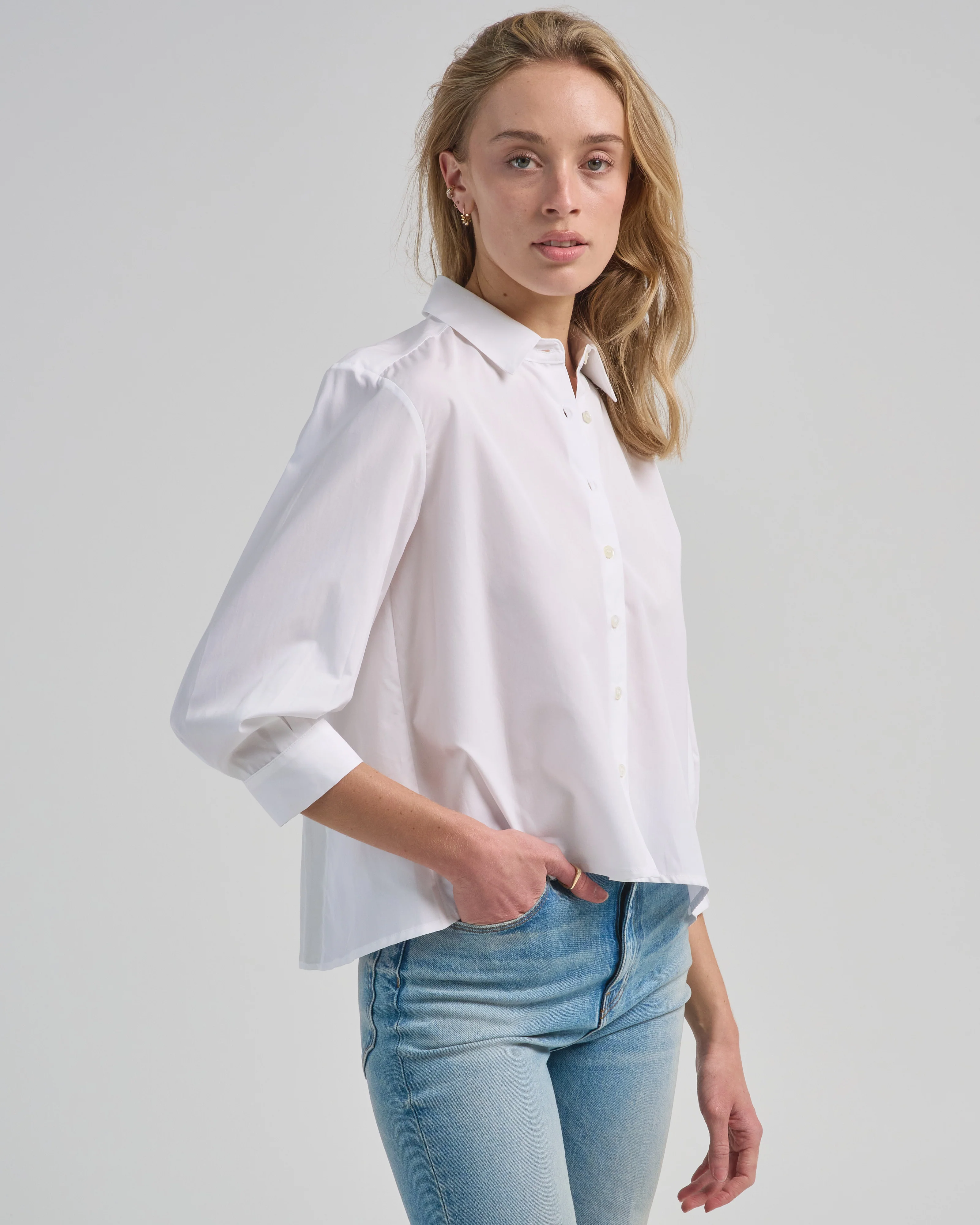 isabella voile back insets shirt - Image 3