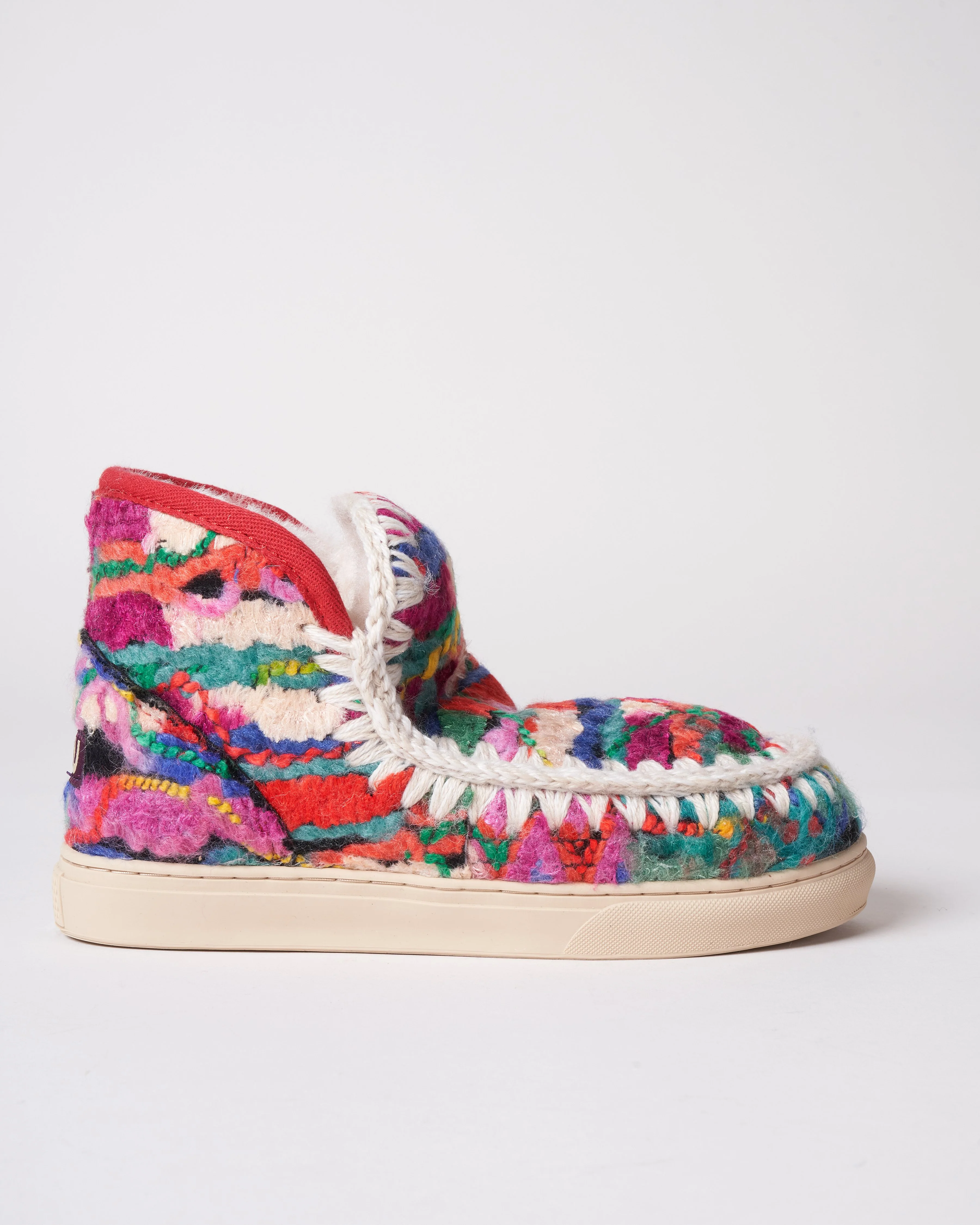 wool eskimo sneaker - multi - Image 2