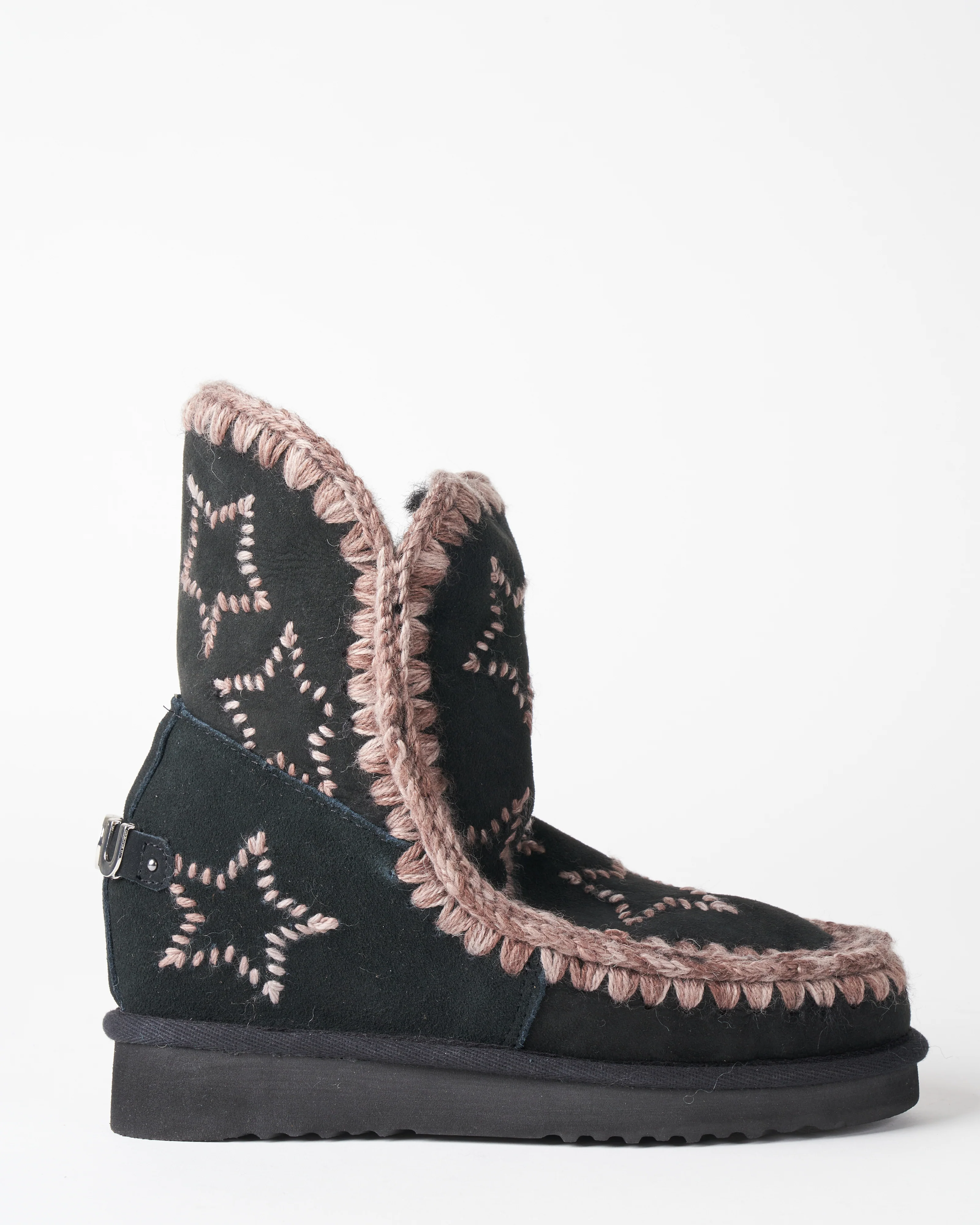 inner wedge wool embroidered stars - bkbk - Image 2