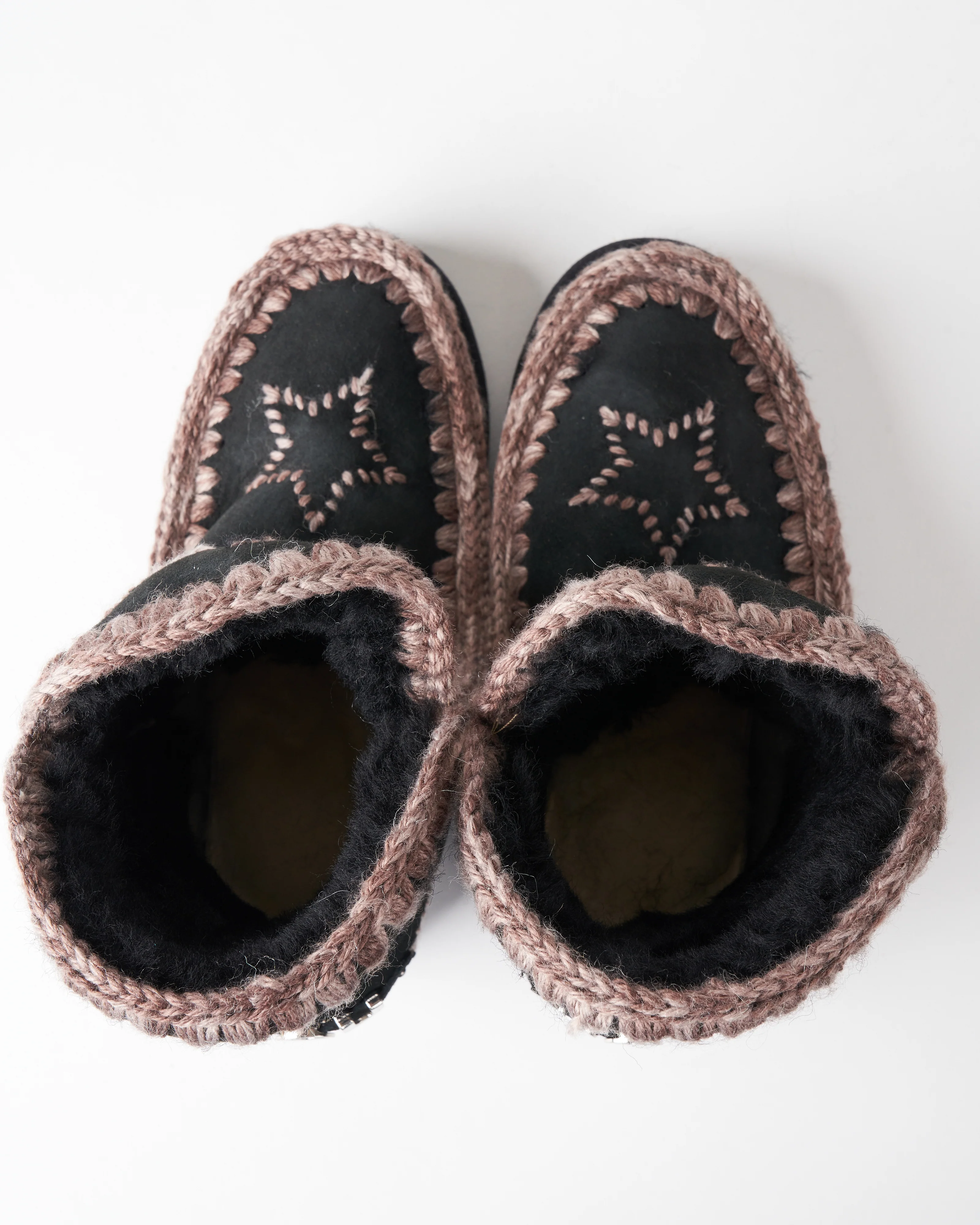inner wedge wool embroidered stars - bkbk - Image 3
