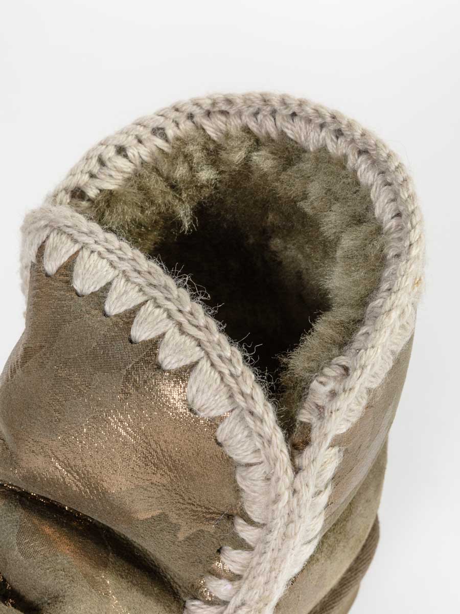 shearling eskimo boot - camo - Image 6