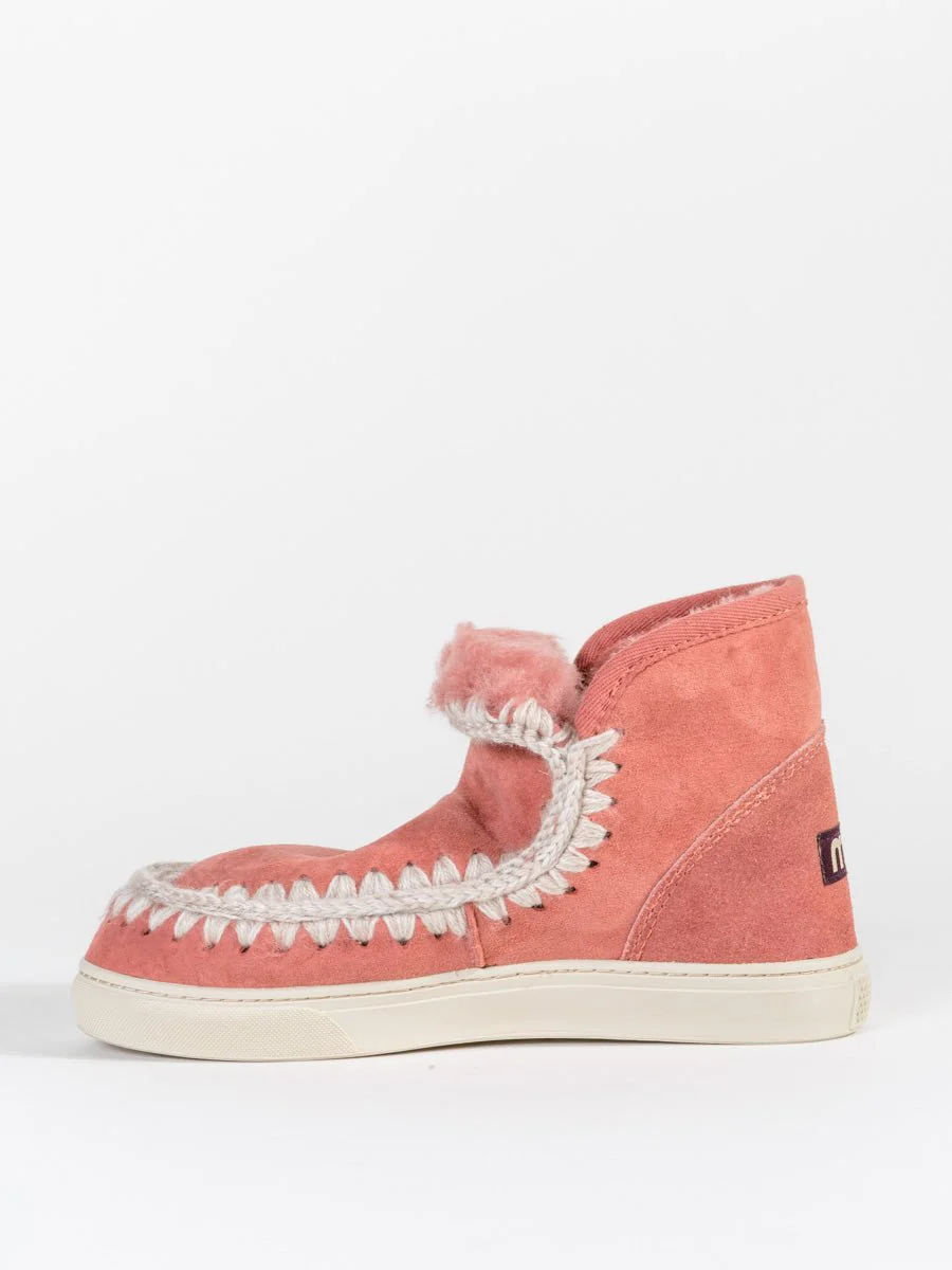 shearling mini eskimo sneaker - pink - Image 2