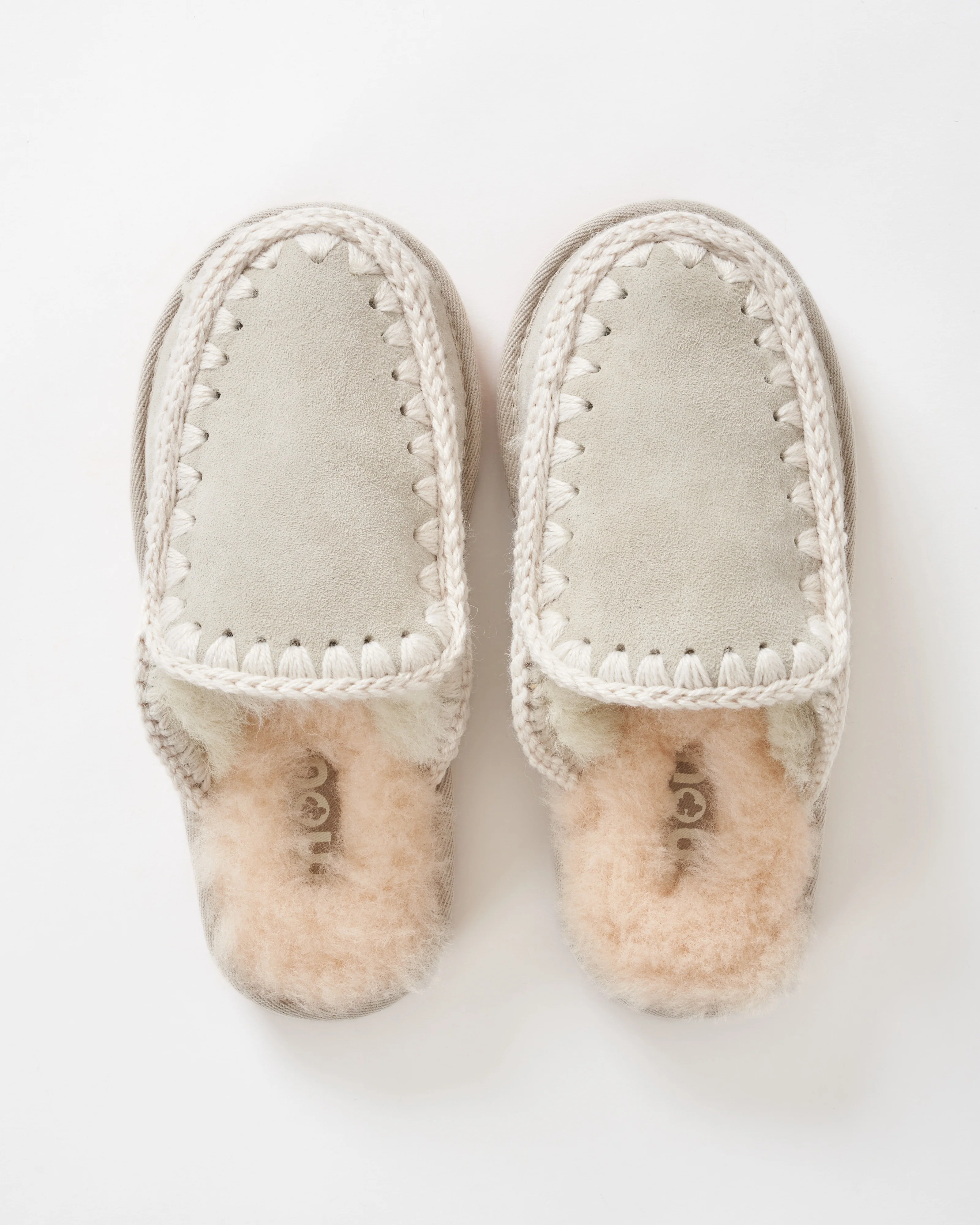 suede eskimo stitch slipper - Image 3