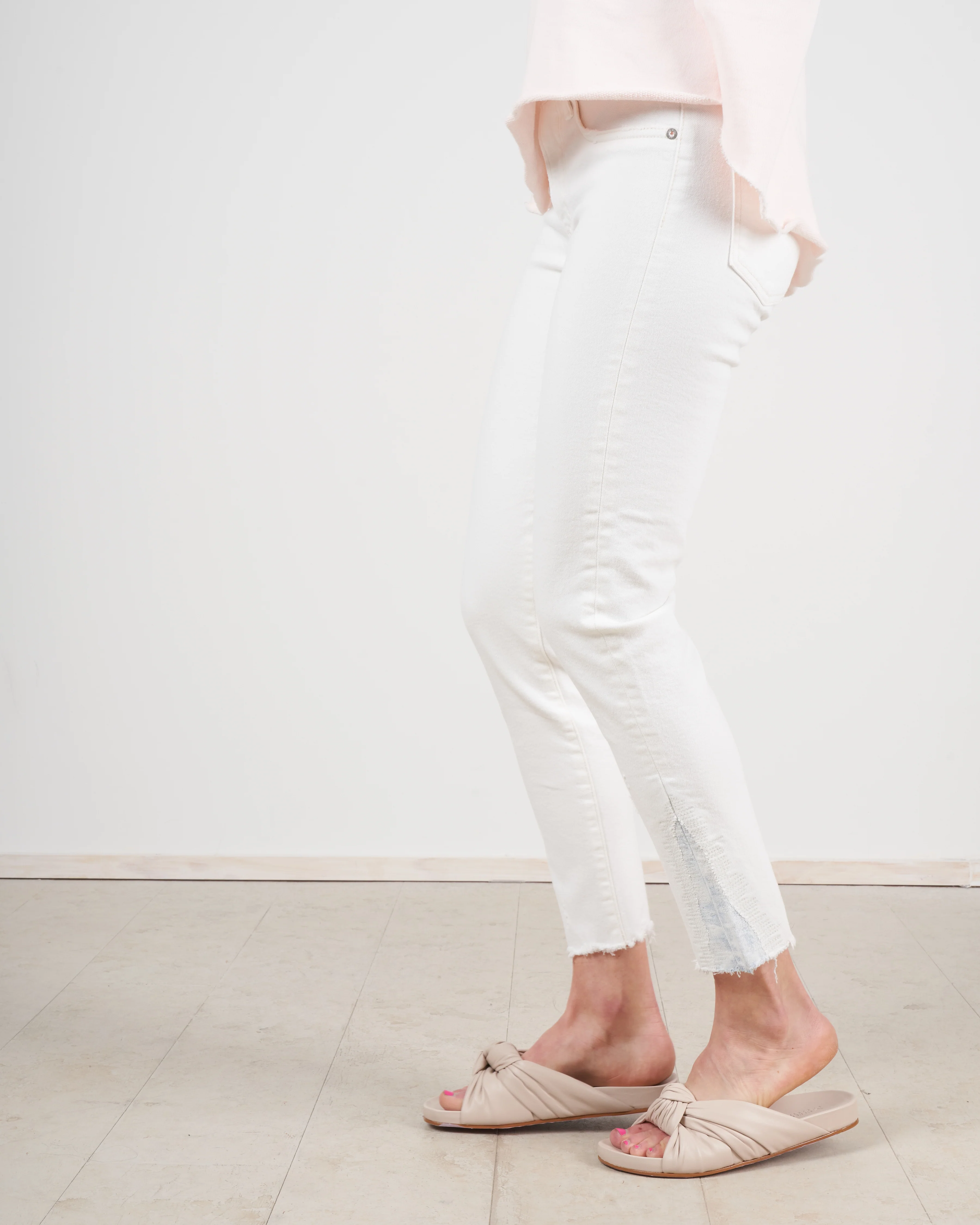 mv burnside skinny jeans - white 010 - Image 2
