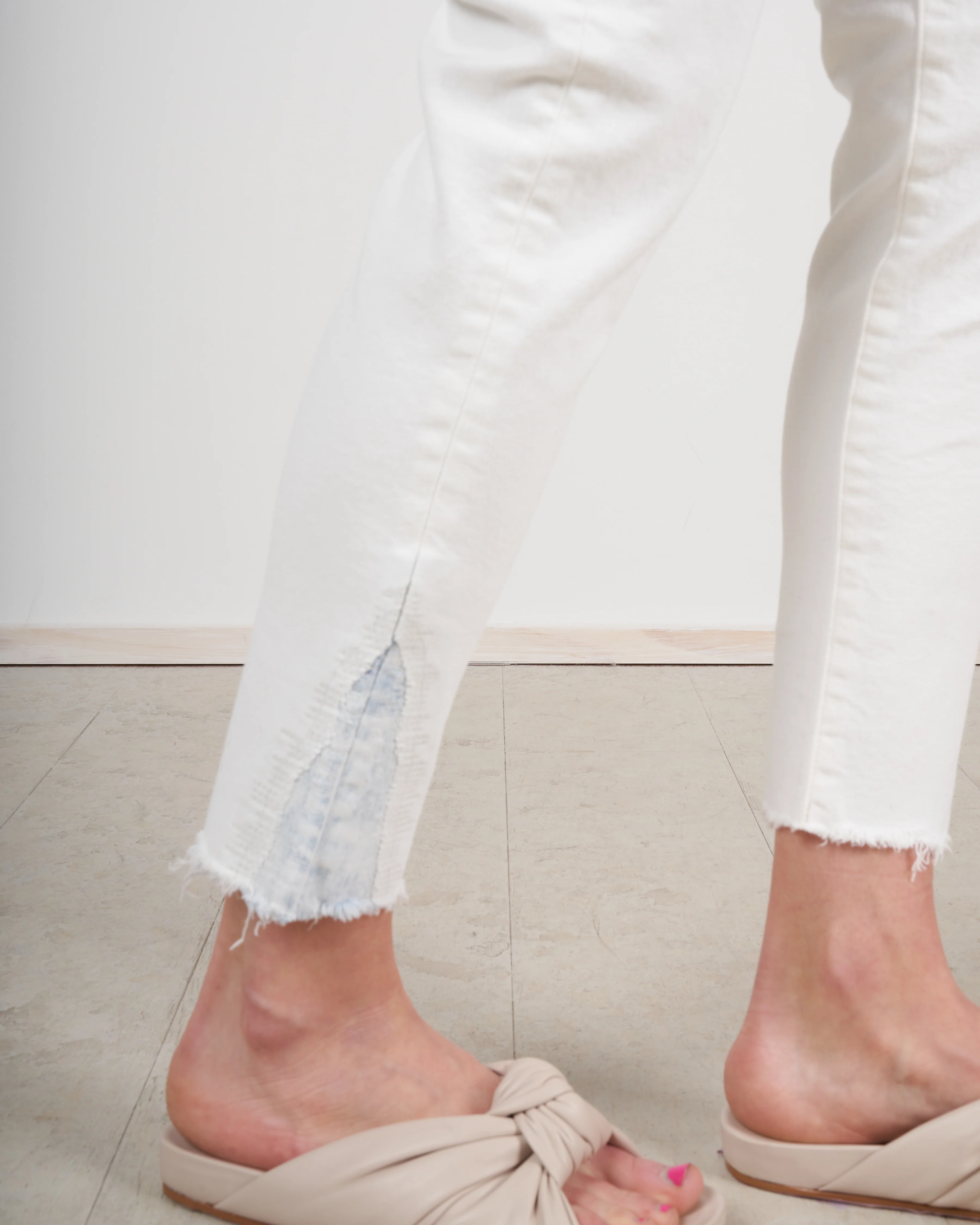 mv burnside skinny jeans - white 010 - Image 4