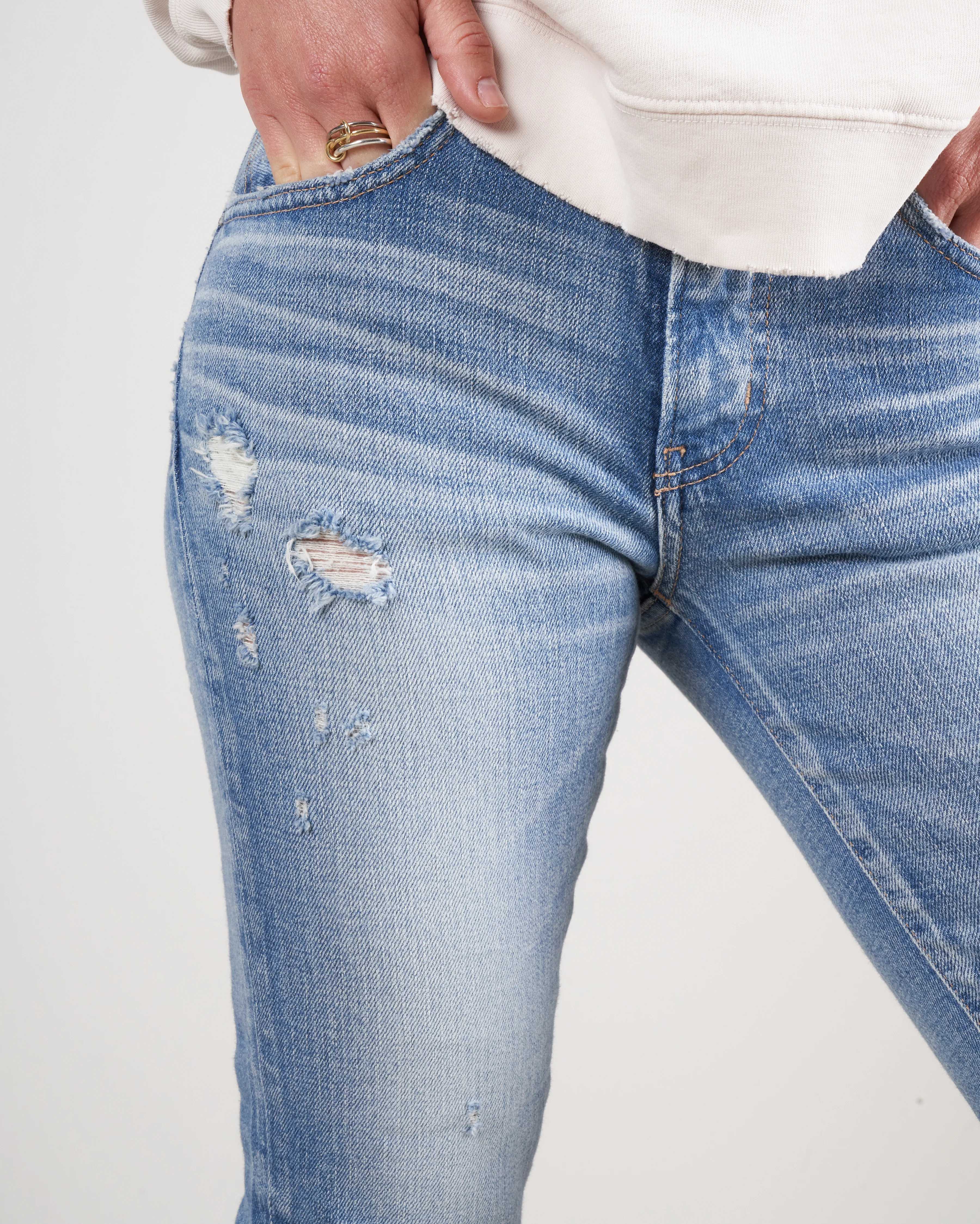 mv gleedsville skinny jeans - blu 111 - Image 4