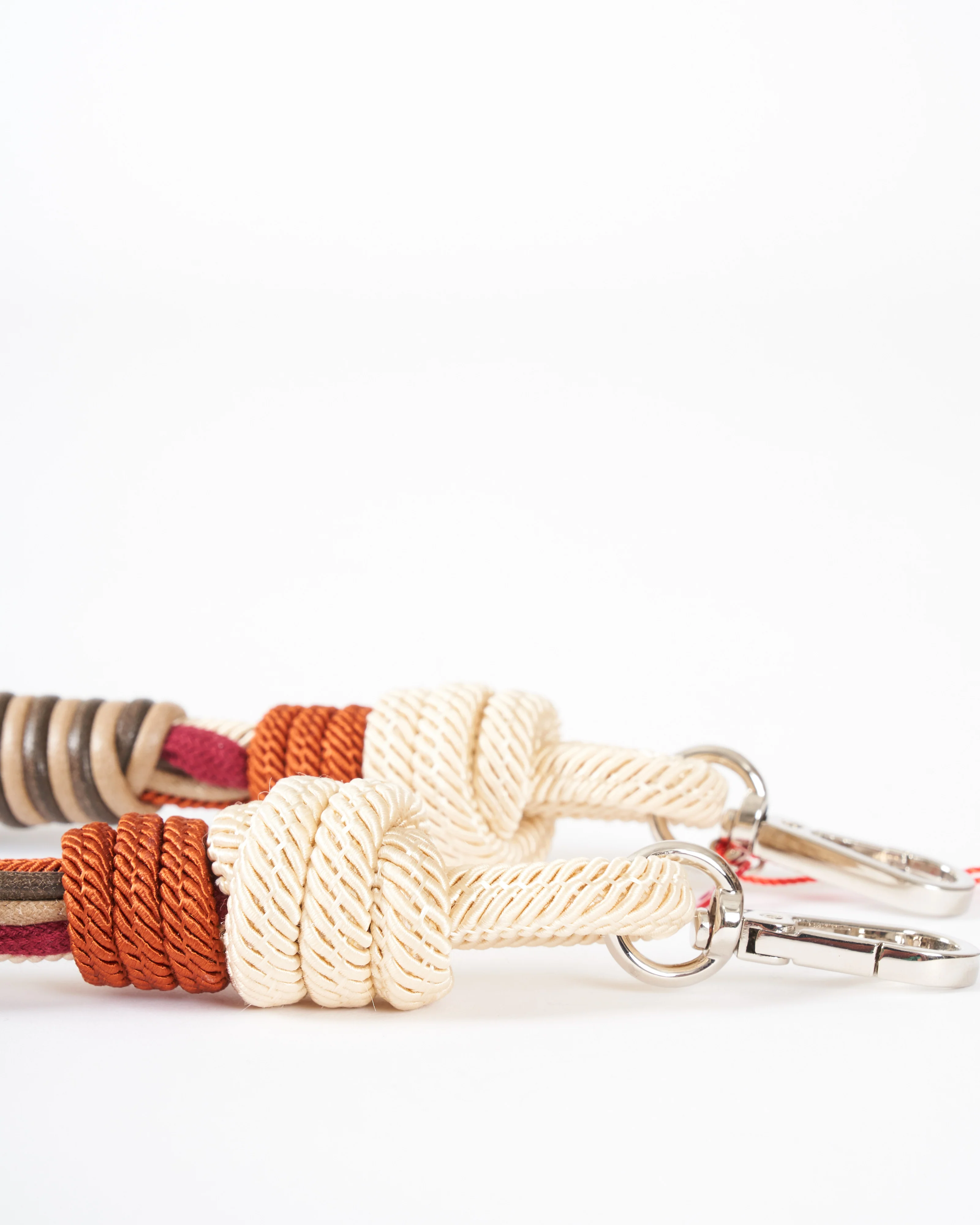 alice bag strap - browns & orange mix - Image 4
