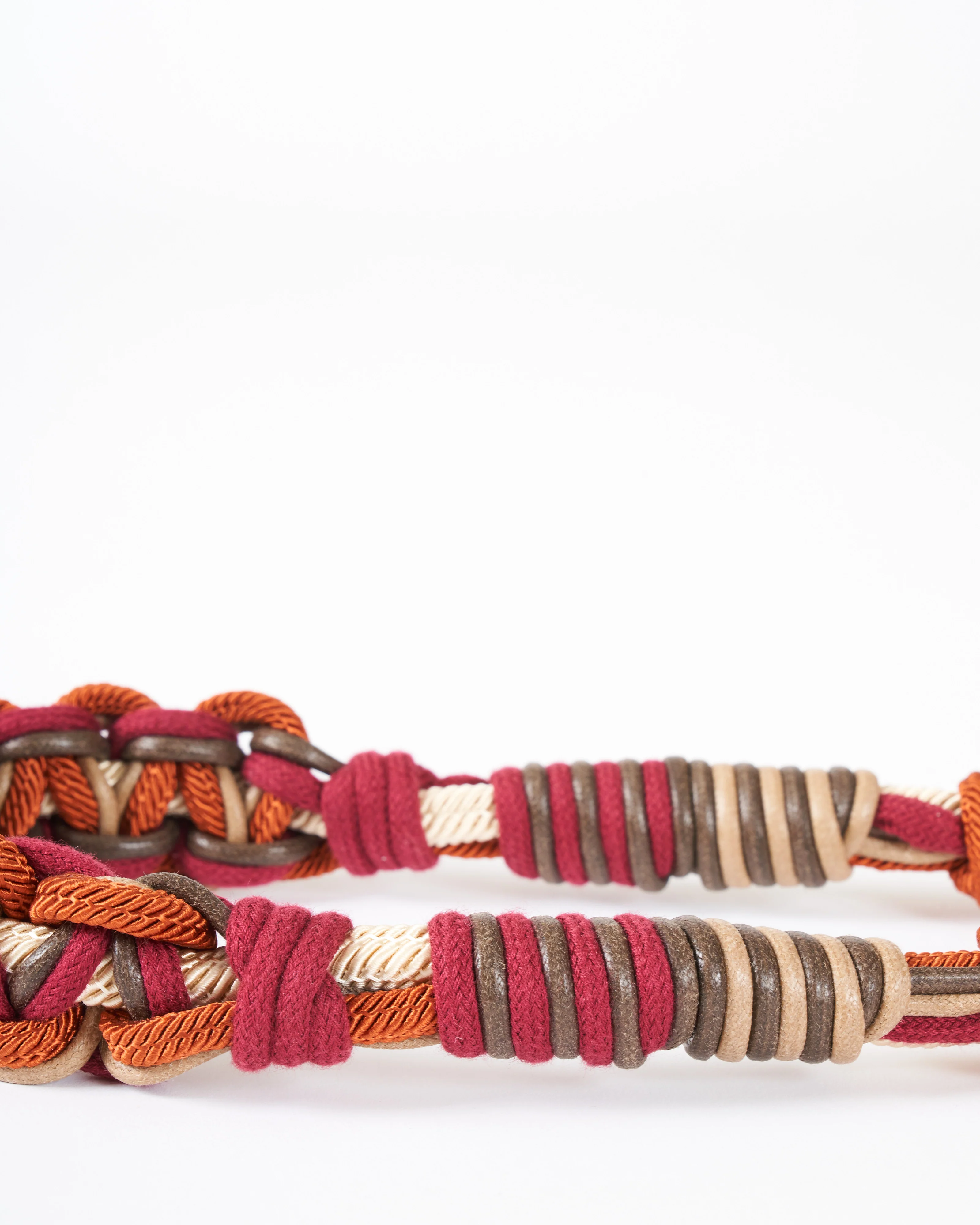 alice bag strap - browns & orange mix - Image 5
