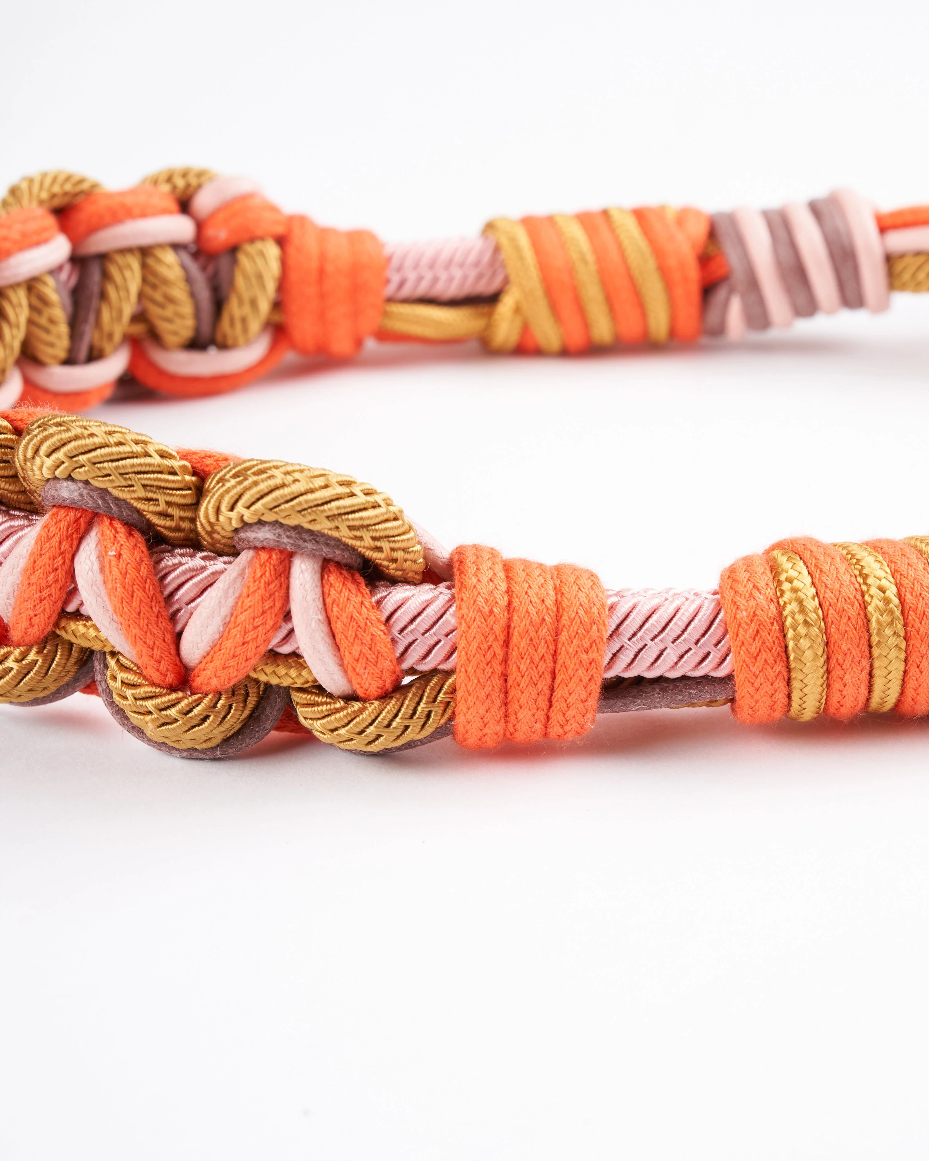 alice bag strap - gold & oranges mix - Image 2