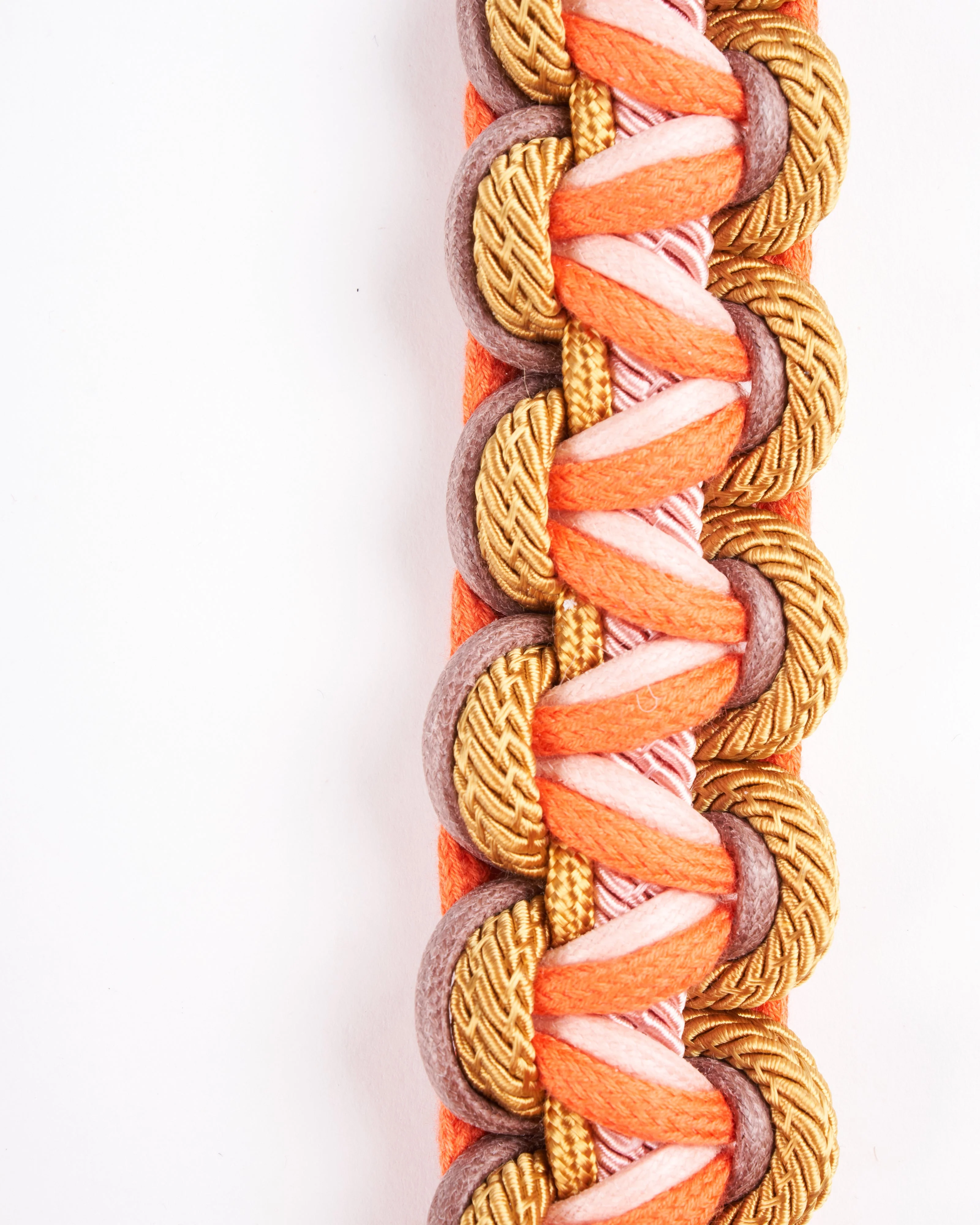 alice bag strap - gold & oranges mix - Image 5