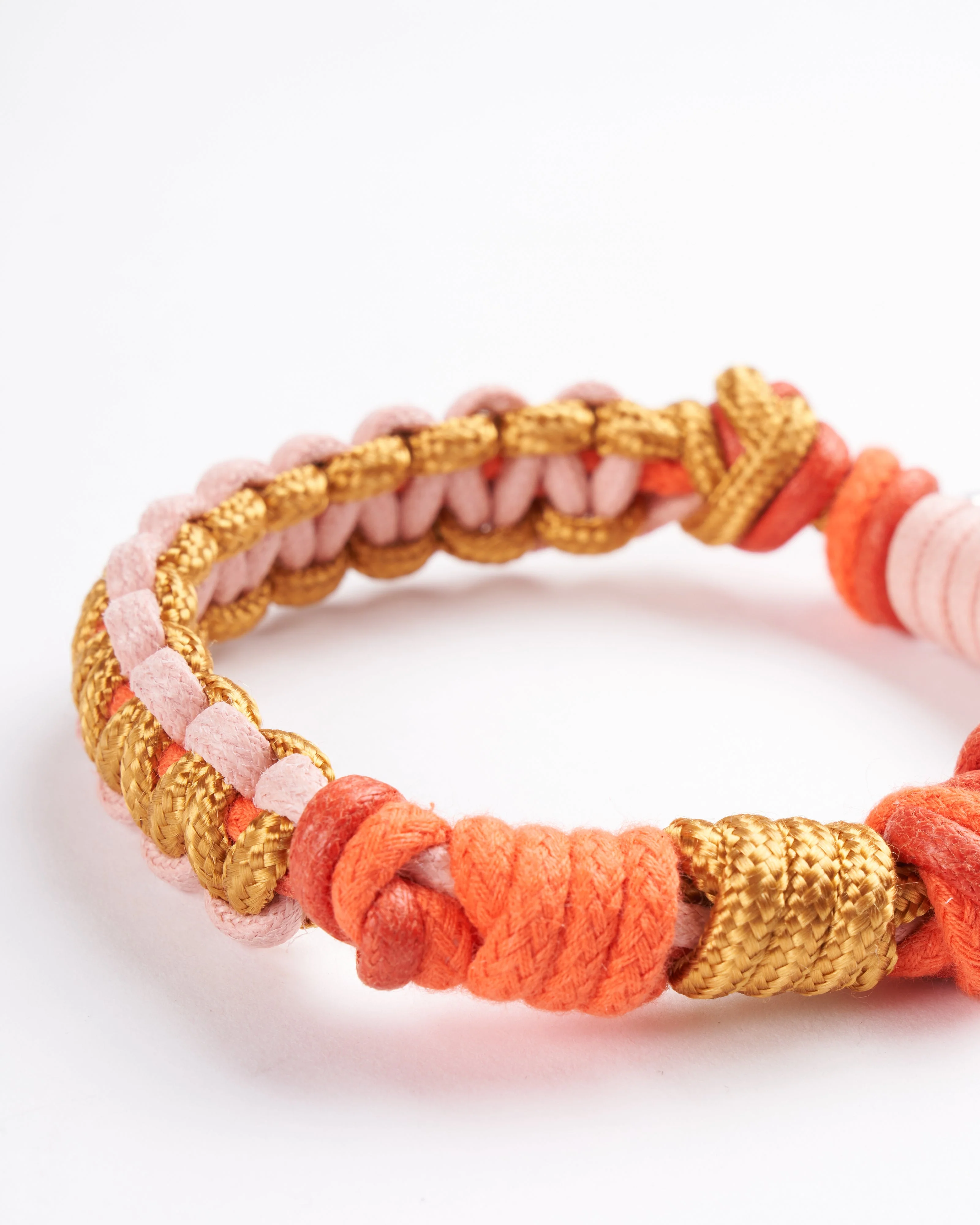celtic knots key ring - gold & oranges - Image 3